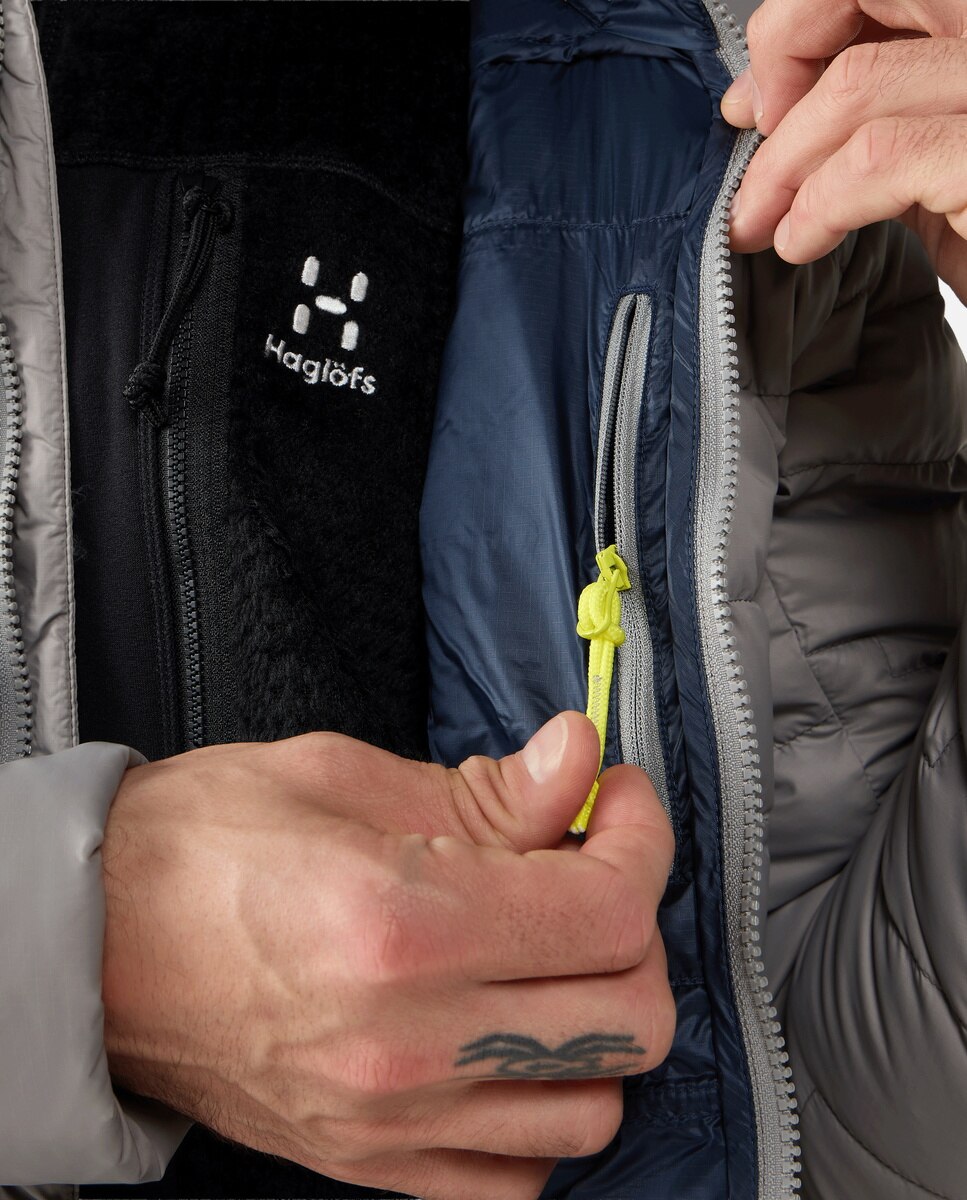 Chaqueta de hombre ROC Flash Haglöfs - Gris Gris-8