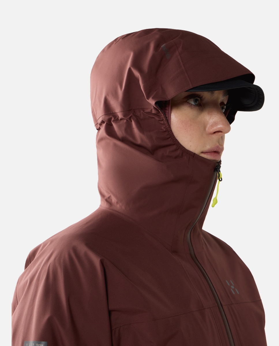 Chaqueta de mujer L.I.M Airak 2,5L Haglöfs - Rojo Rojo-4