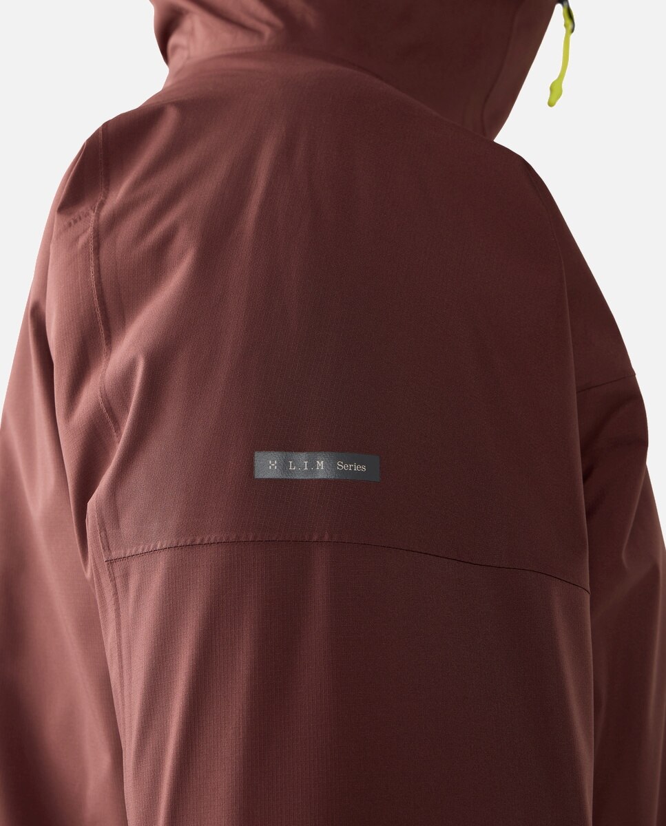 Chaqueta de mujer L.I.M Airak 2,5L Haglöfs - Rojo Rojo-9
