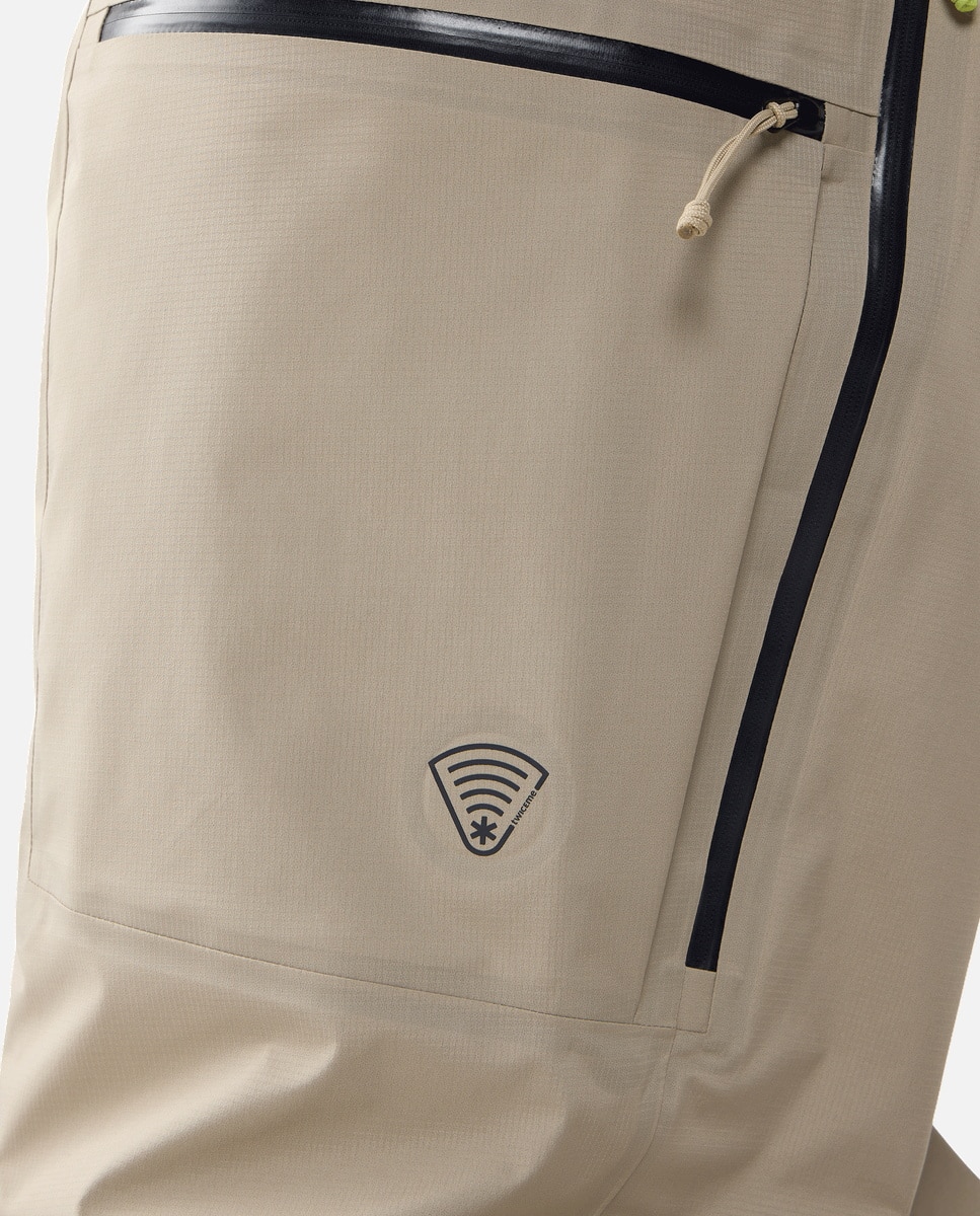 Pantalones de esquí de hombre Nallo Touring GTX Haglöfs - Blanco Blanco-4