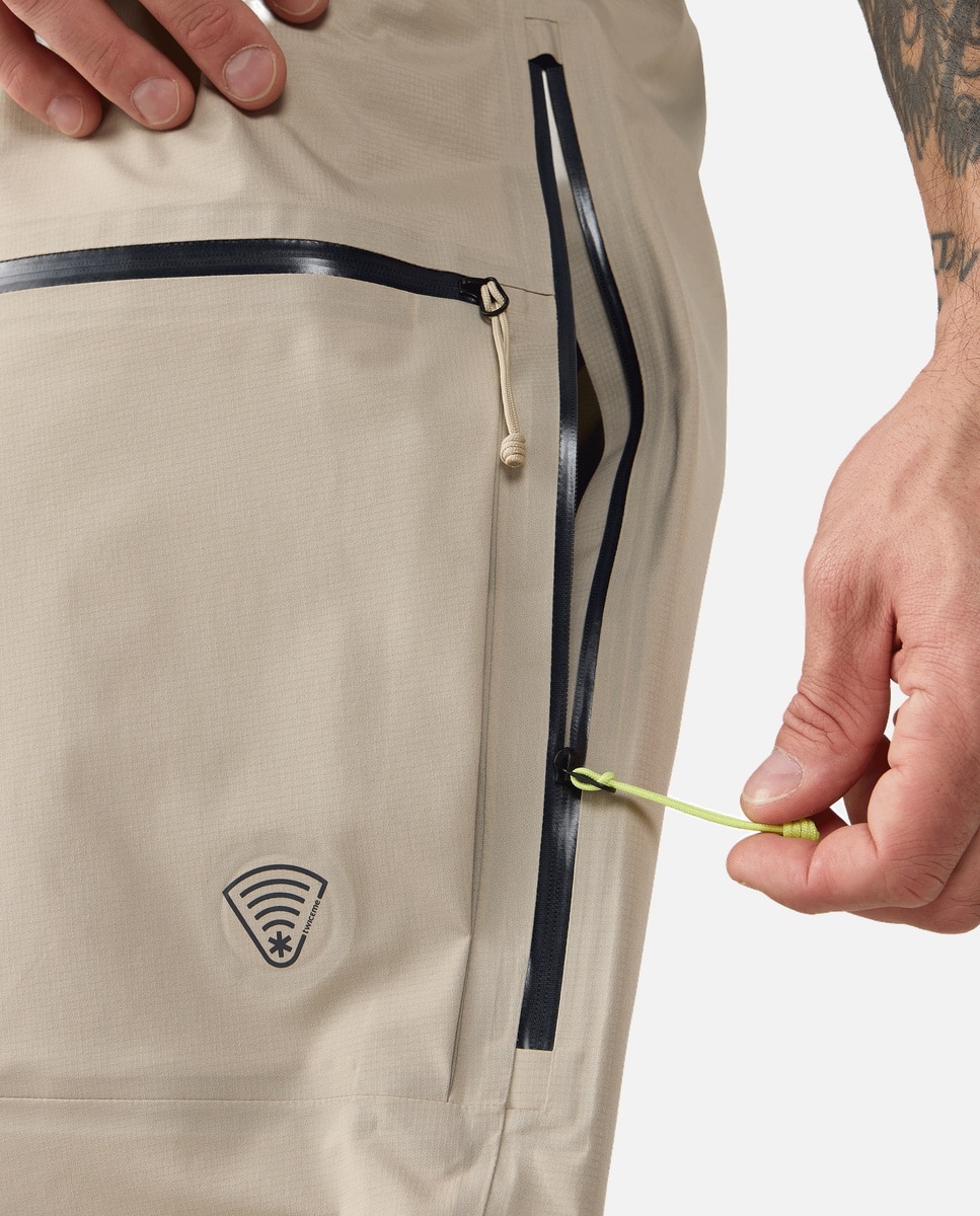 Pantalones de esquí de hombre Nallo Touring GTX Haglöfs - Blanco Blanco-5