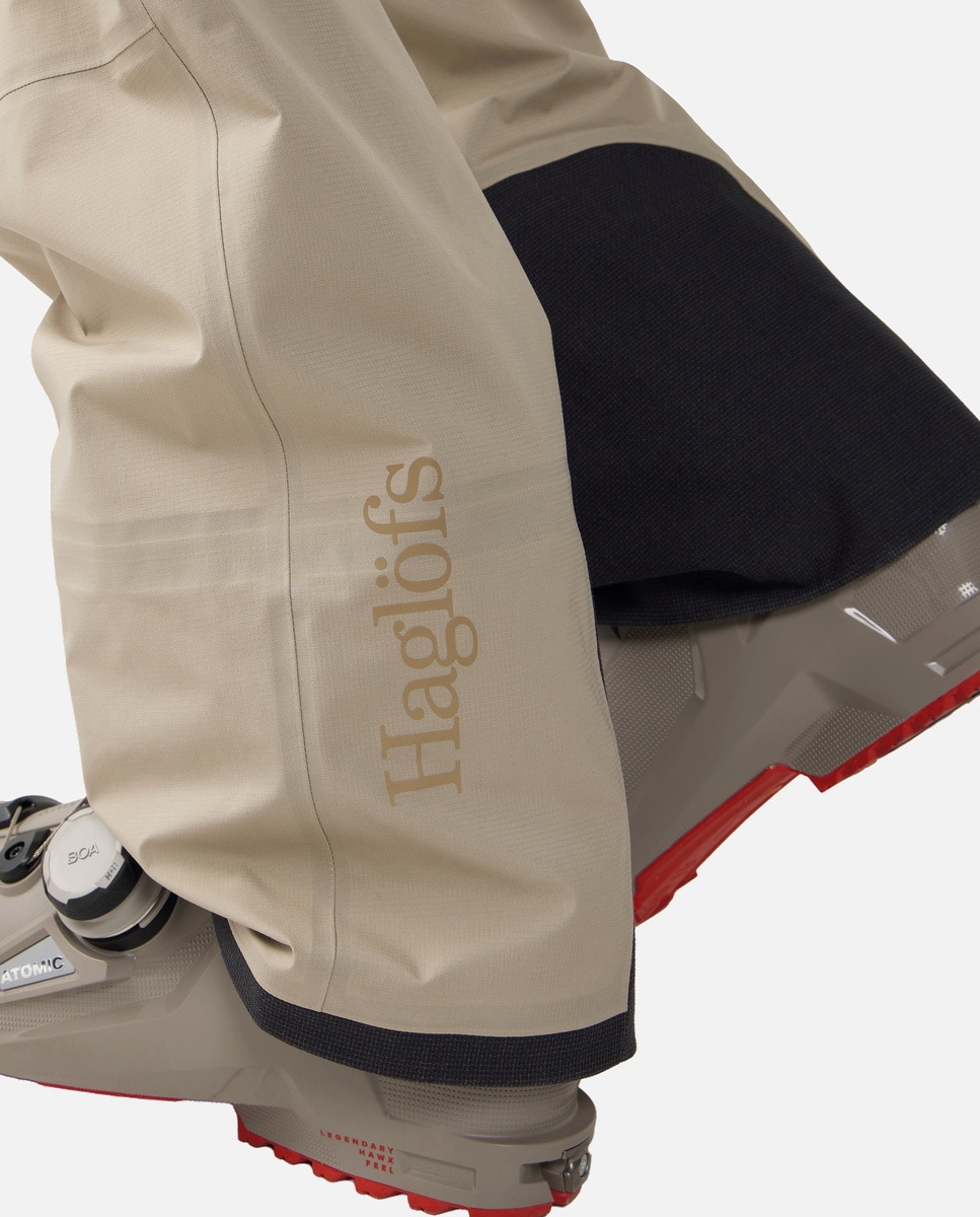 Pantalones de esquí de hombre Nallo Touring GTX Haglöfs - Blanco Blanco-6