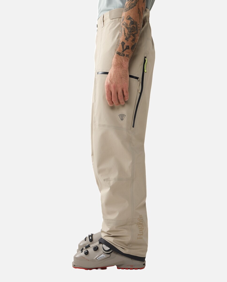 Pantalones de esquí de hombre Nallo Touring GTX Haglöfs - Blanco Blanco-10