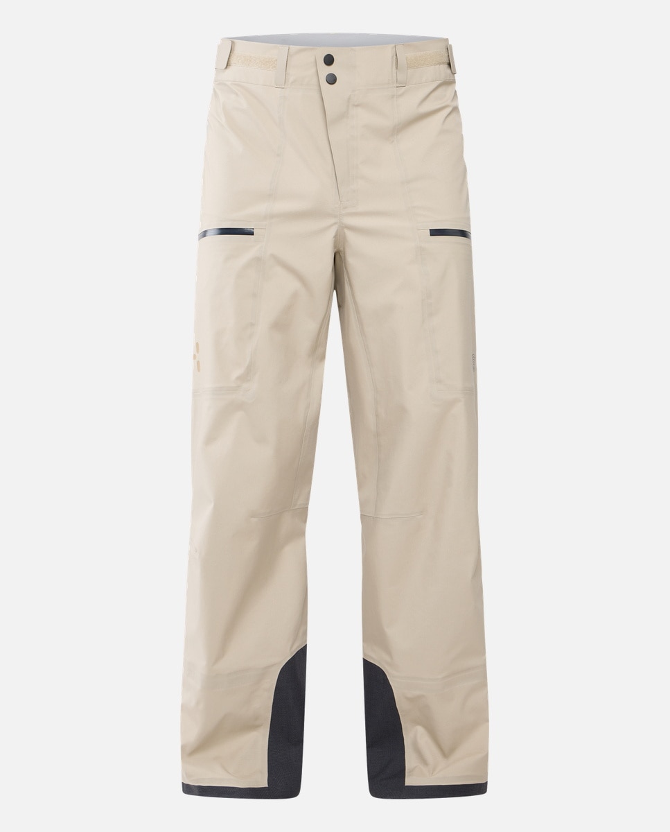 Pantalones de esquí de hombre Nallo Touring GTX Haglöfs - Blanco Blanco-11