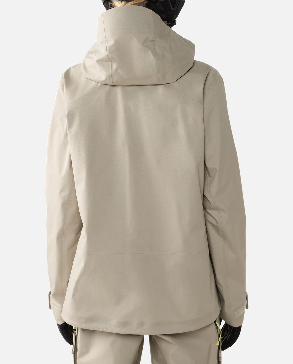 Chaqueta de mujer Nallo Touring GTX Haglöfs - Blanco Blanco-2