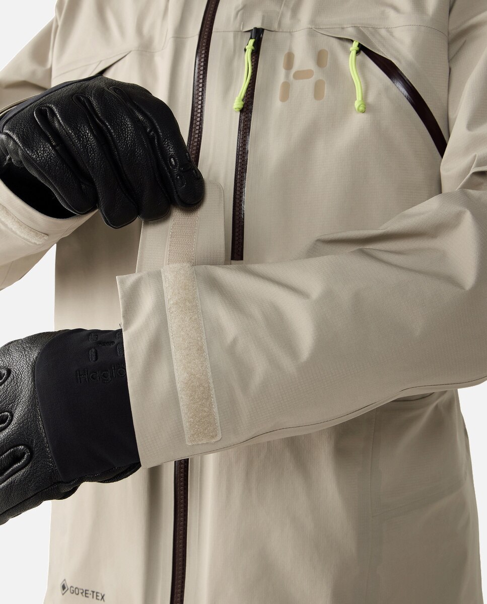 Chaqueta de mujer Nallo Touring GTX Haglöfs - Blanco Blanco-6
