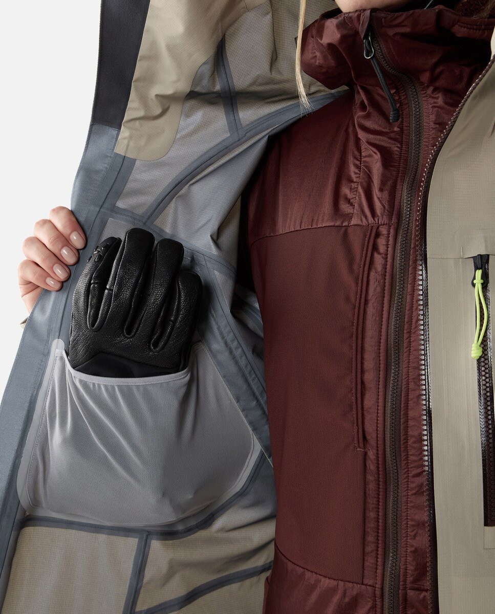 Chaqueta de mujer Nallo Touring GTX Haglöfs - Blanco Blanco-7