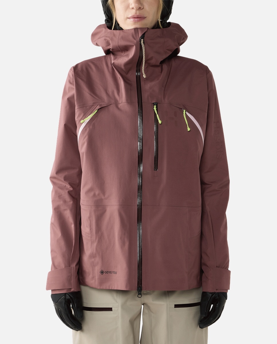 Chaqueta de mujer Nallo Touring GTX Haglöfs - Morado Morado-1