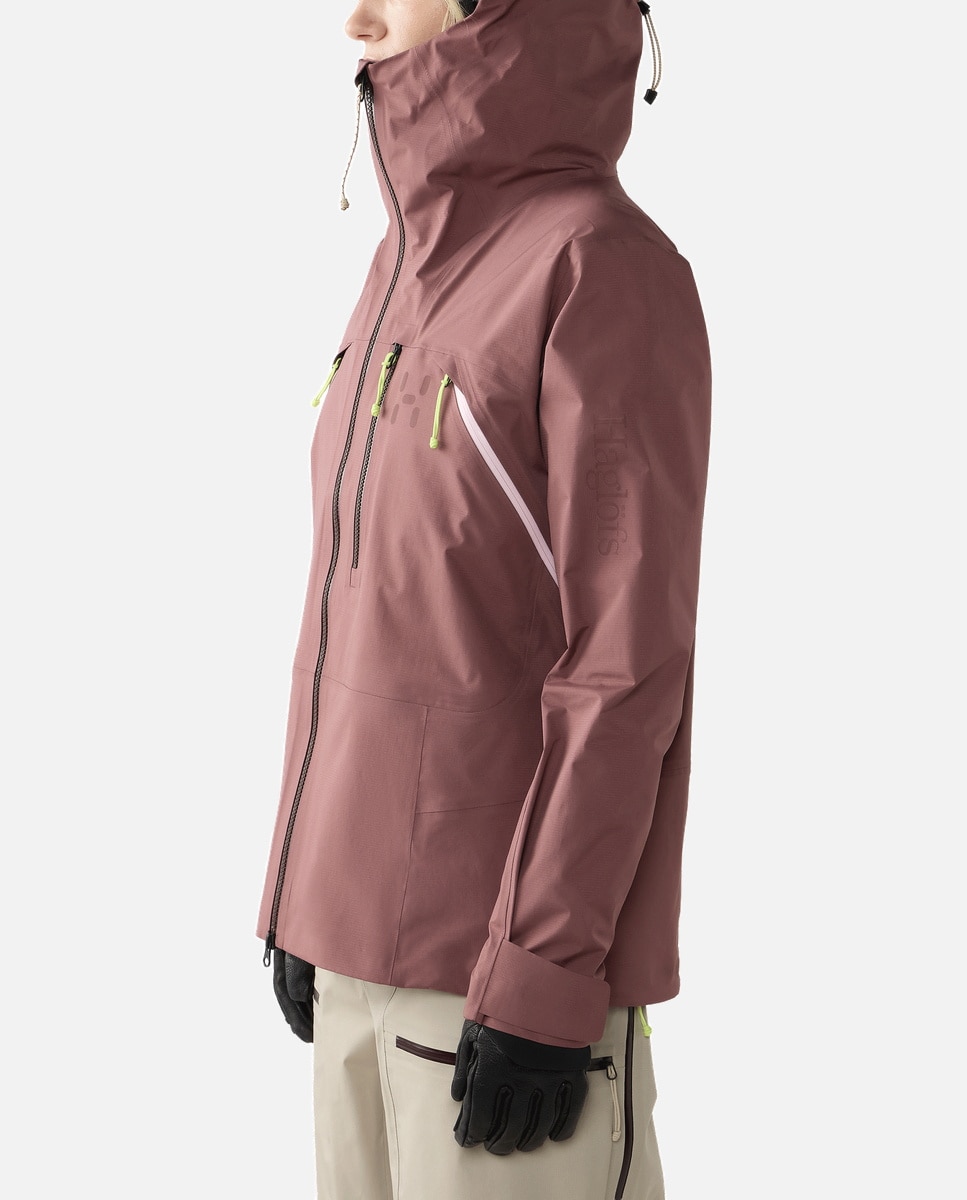 Chaqueta de mujer Nallo Touring GTX Haglöfs - Morado Morado-3