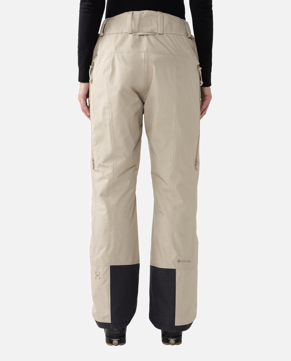 Pantalones de mujer Latnja GTX Insulated Haglöfs - Blanco Blanco-2