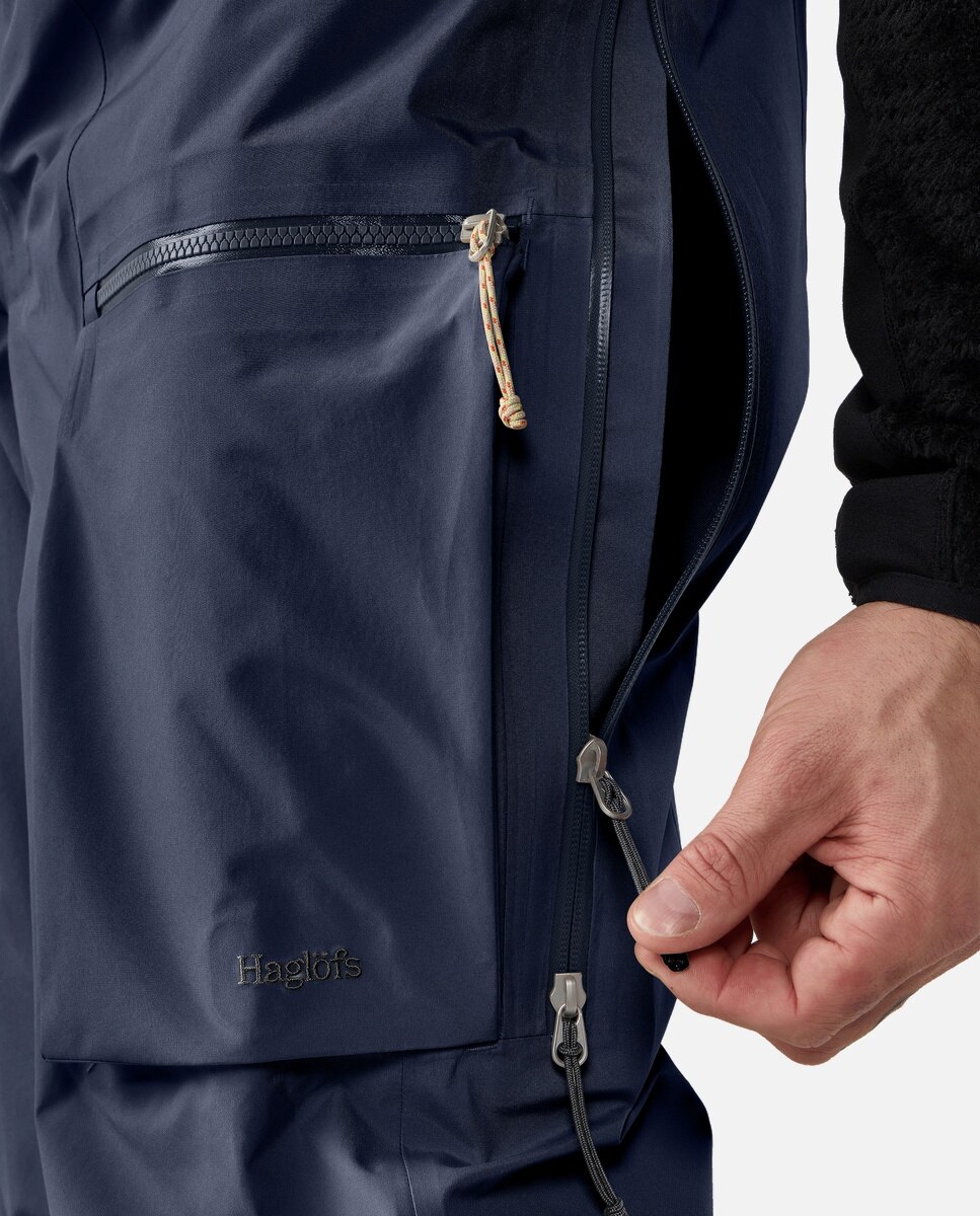 Imagen 4 de Pantalones de esquí de hombre Vassi GTX II Haglöfs - Azul Azul