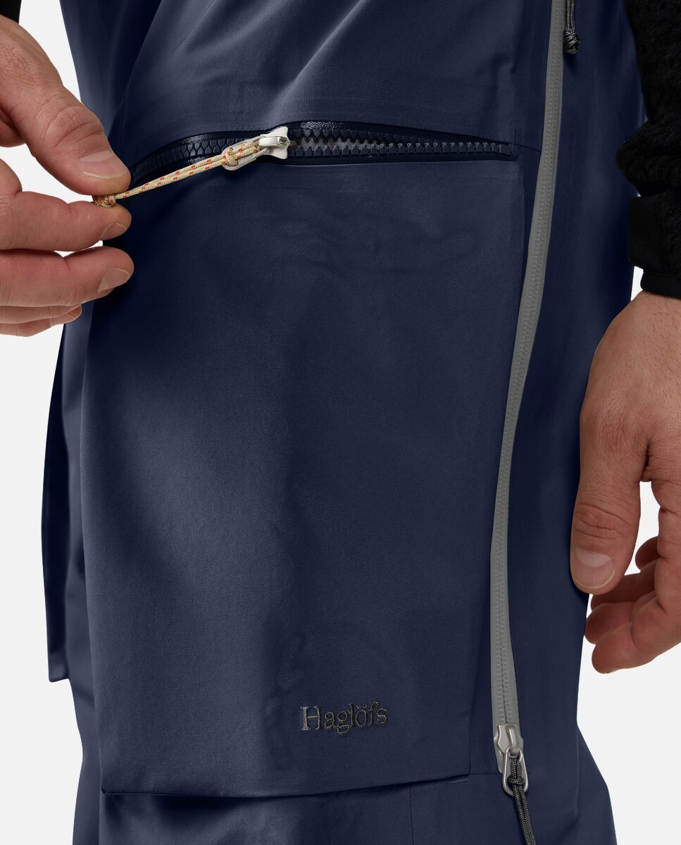 Imagen 6 de Pantalones de esquí de hombre Vassi GTX II Haglöfs - Azul Azul