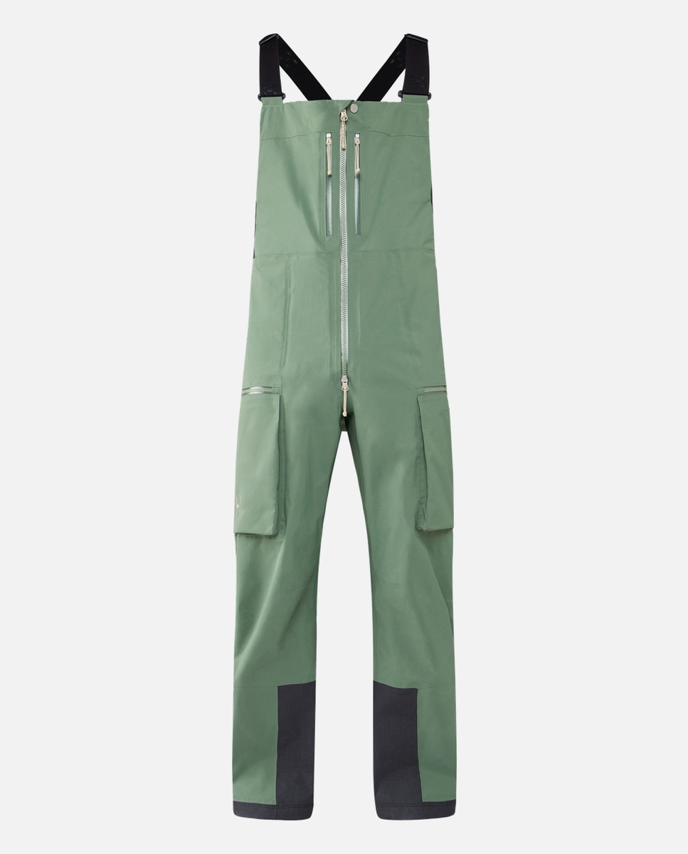 Imagen 1 de Pantalón con peto de esquí de hombre Vassi GTX Pro II Haglöfs Verde
