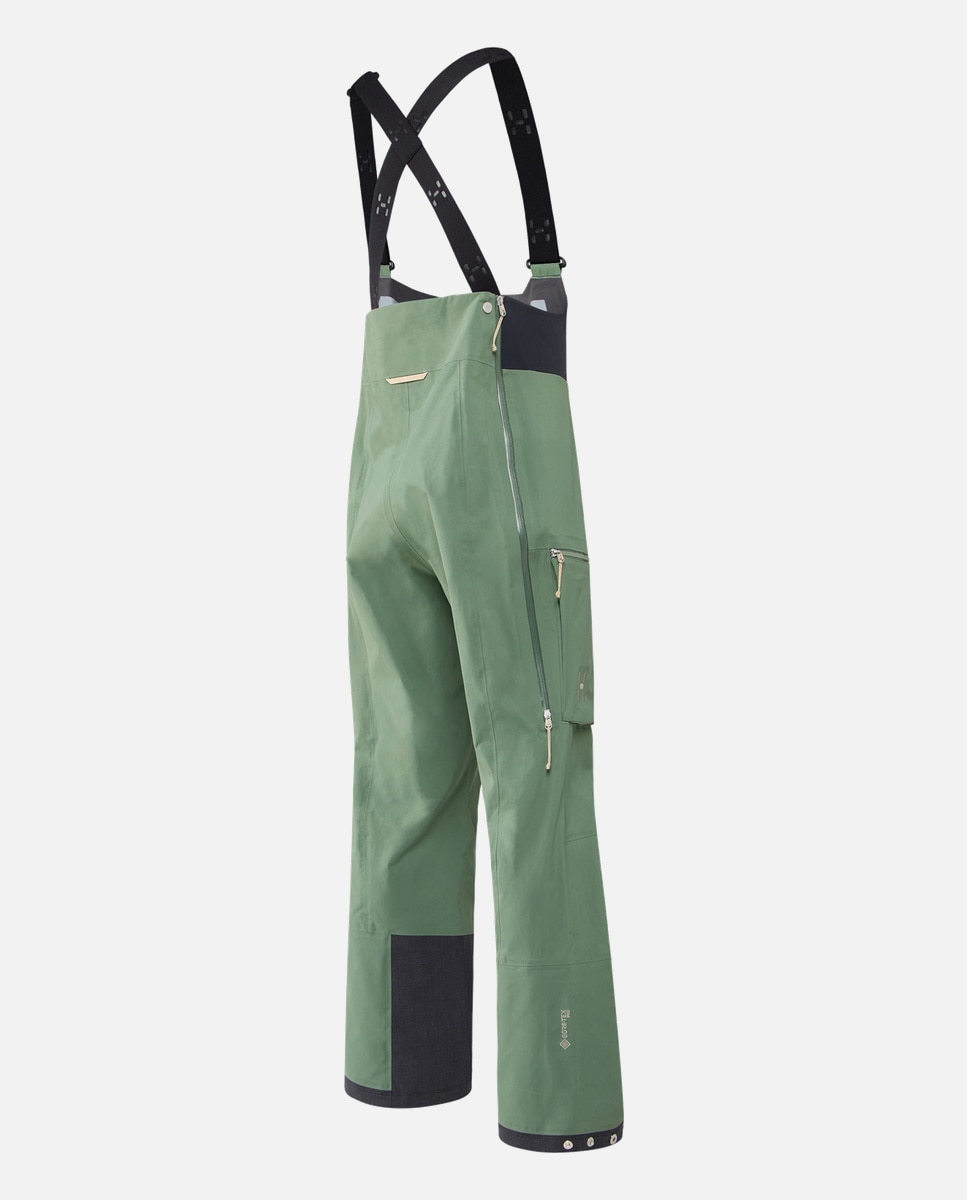 Imagen 2 de Pantalón con peto de esquí de hombre Vassi GTX Pro II Haglöfs - Verde Verde