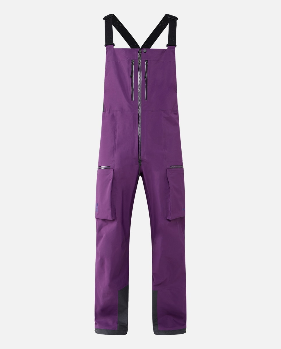 Imagen 1 de Pantalón con peto de esquí de hombre Vassi GTX Pro II Haglöfs - Morado Morado