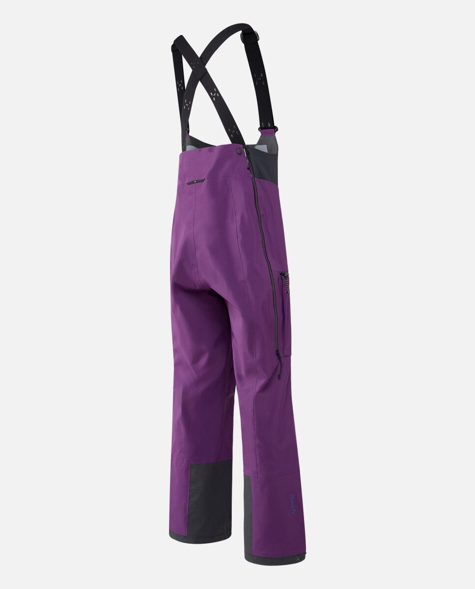 Imagen 2 de Pantalón con peto de esquí de hombre Vassi GTX Pro II Haglöfs - Morado Morado