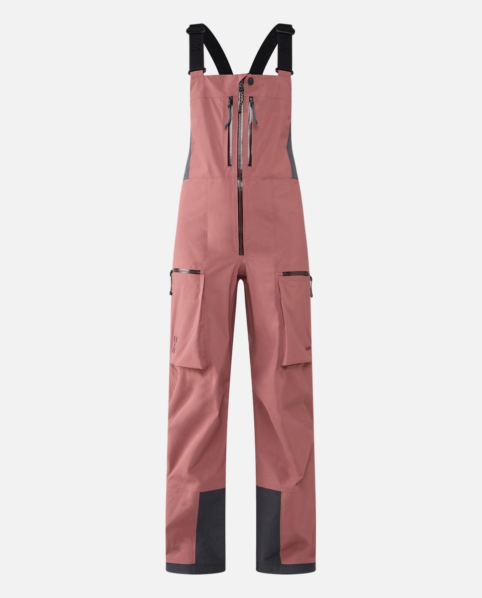 Imagen 1 de Pantalón con peto de esquí de mujer Vassi GTX Pro II Haglöfs Morado
