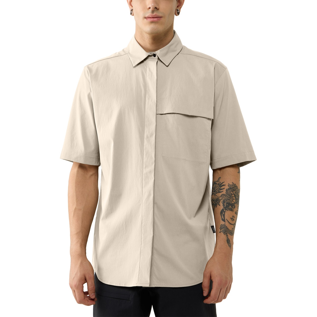 Imagen 1 de Camisa de hombre Salo SS II Haglöfs Beige