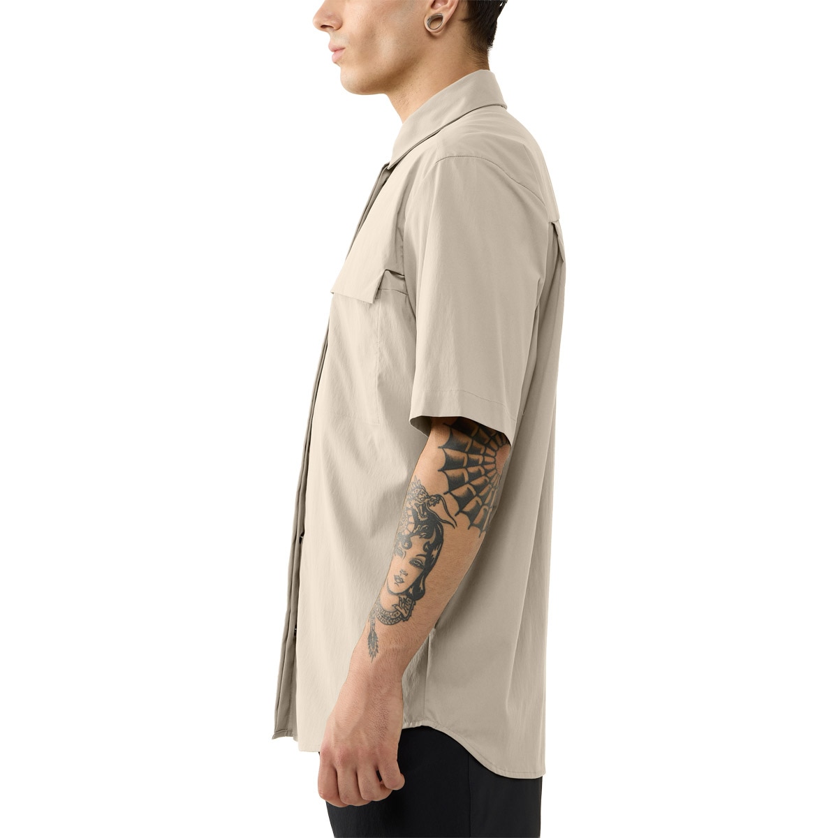 Imagen 3 de Camisa de hombre Salo SS II Haglöfs - Beige Beige