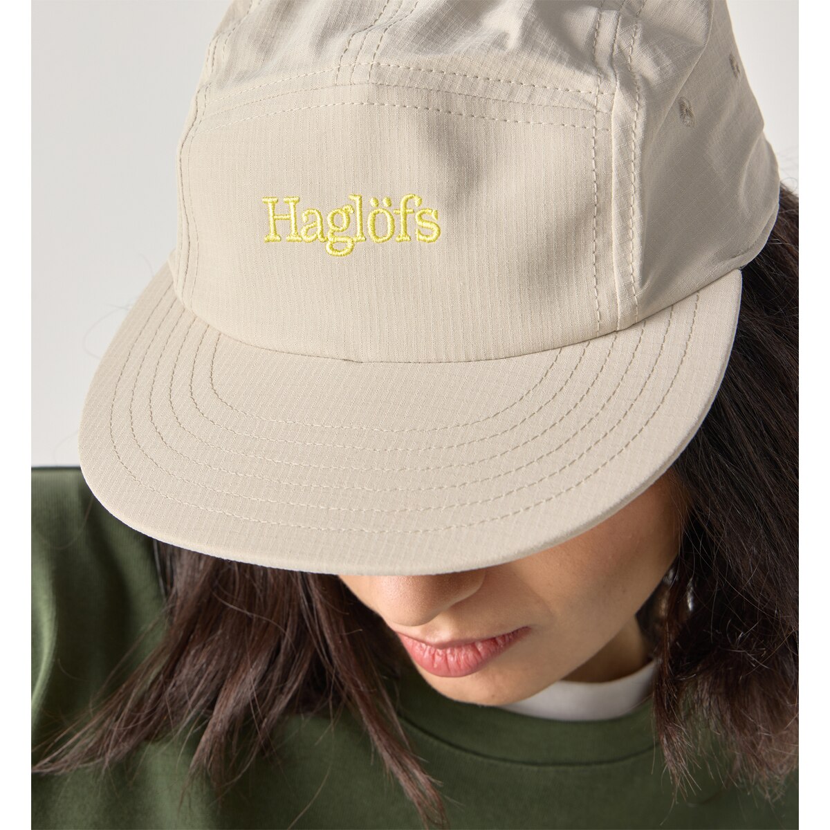 Gorra unisex Brand Five Panel Haglöfs - Beige Beige-7