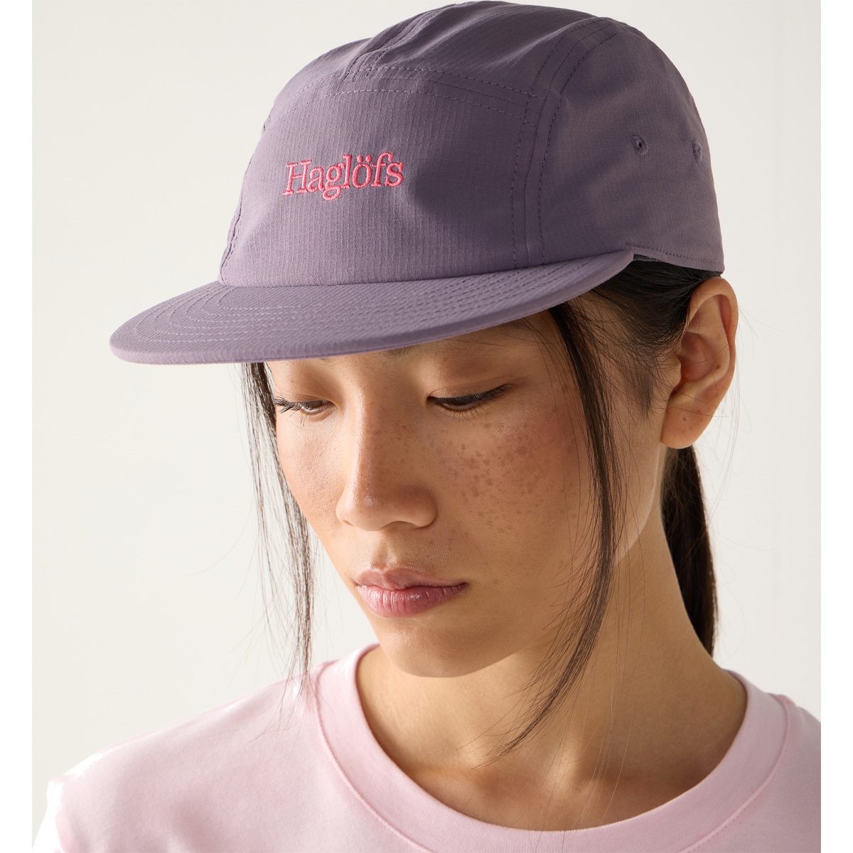 Gorra unisex Brand Five Panel Haglöfs - Morado Morado-7