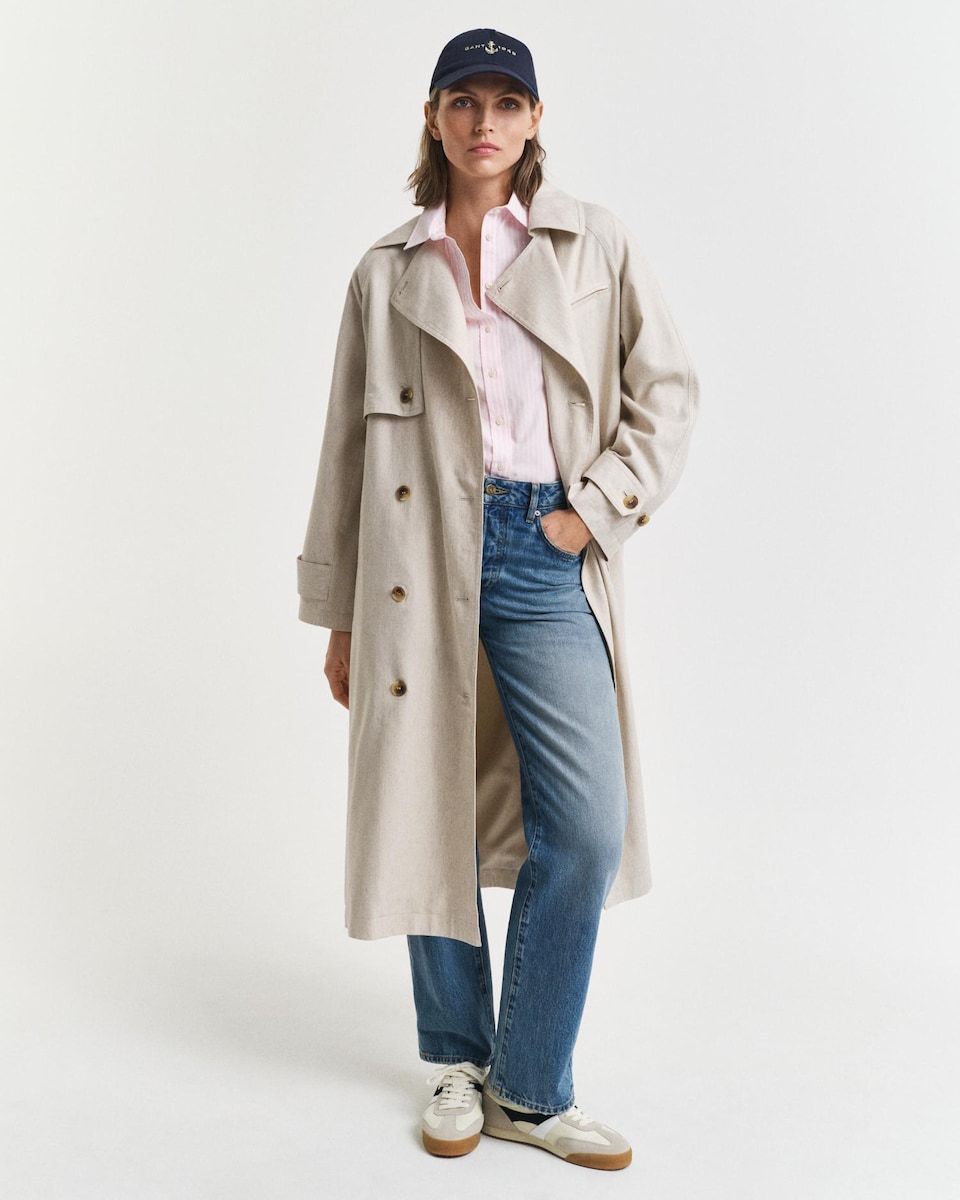 Camisa de mujer de manga larga con diseño de rayas · Gant · El