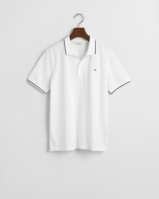 Imagen 0 de Polo de corte recto de algodón