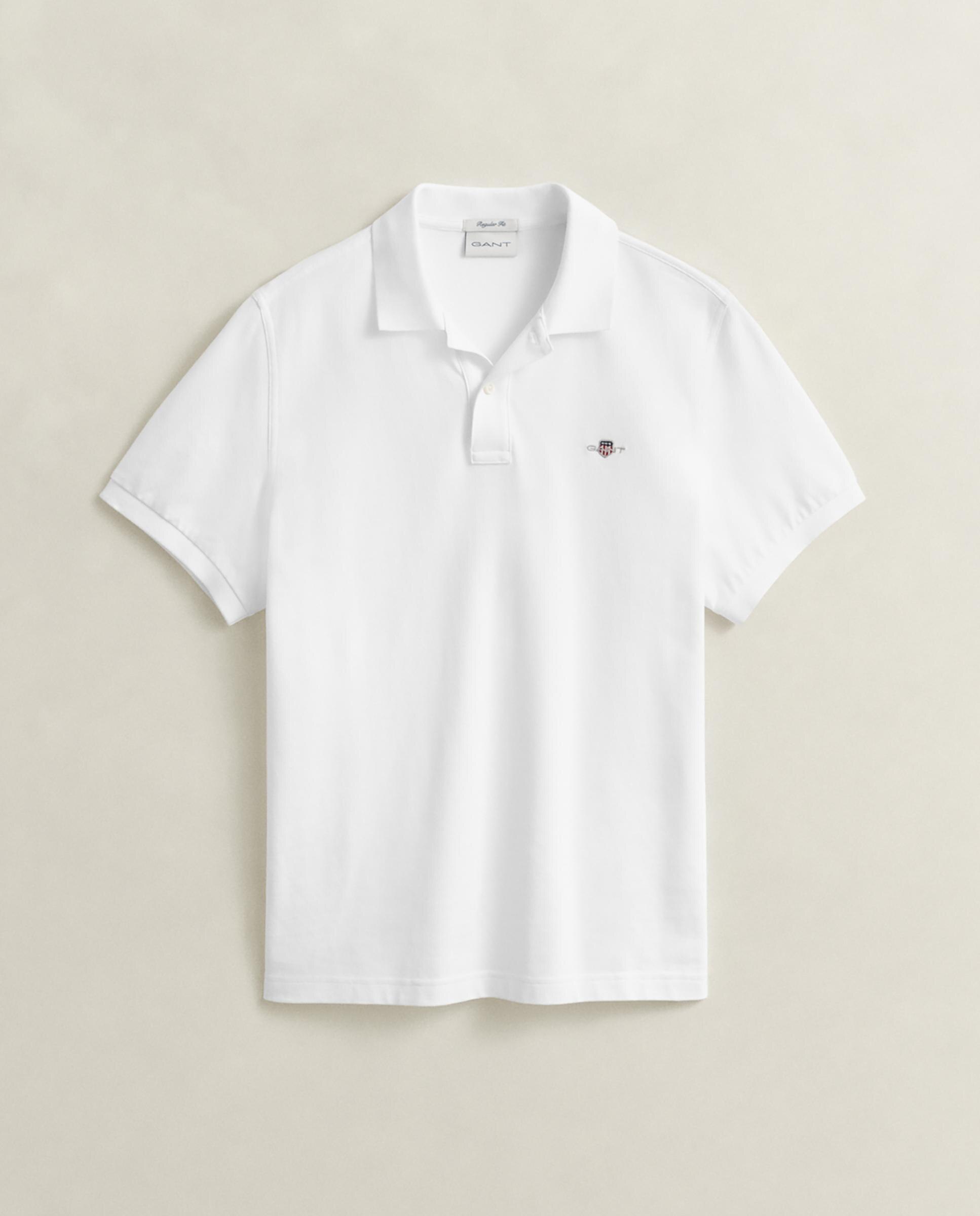 Gant - Polo de hombre de manga corta con logo.