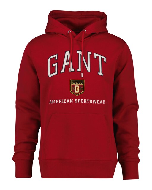 Imagen 0 de Sudadera con capucha de hombre con bolsillo frontal y capucha ajustable