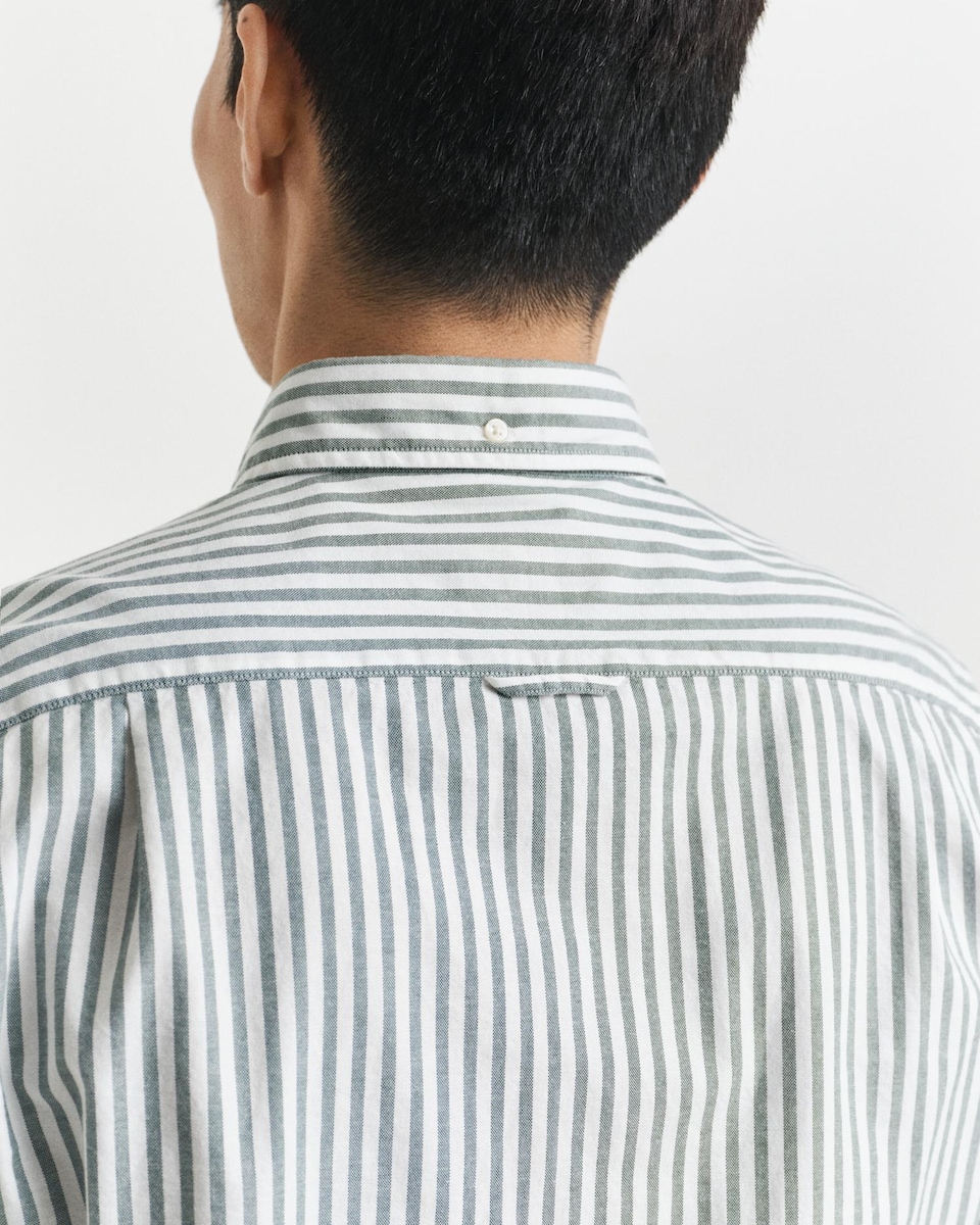 Camisa de hombre Oxford slim fit de rayas · Gant · El Corte Inglés