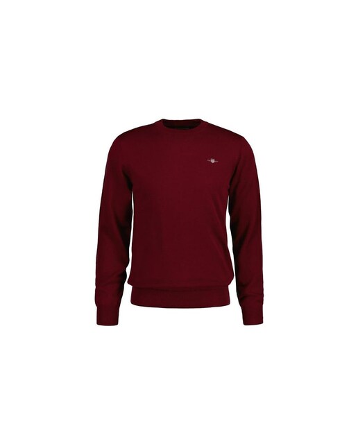 Imagen 0 de Jersey de hombre de cuello redondo y bordado en el pecho