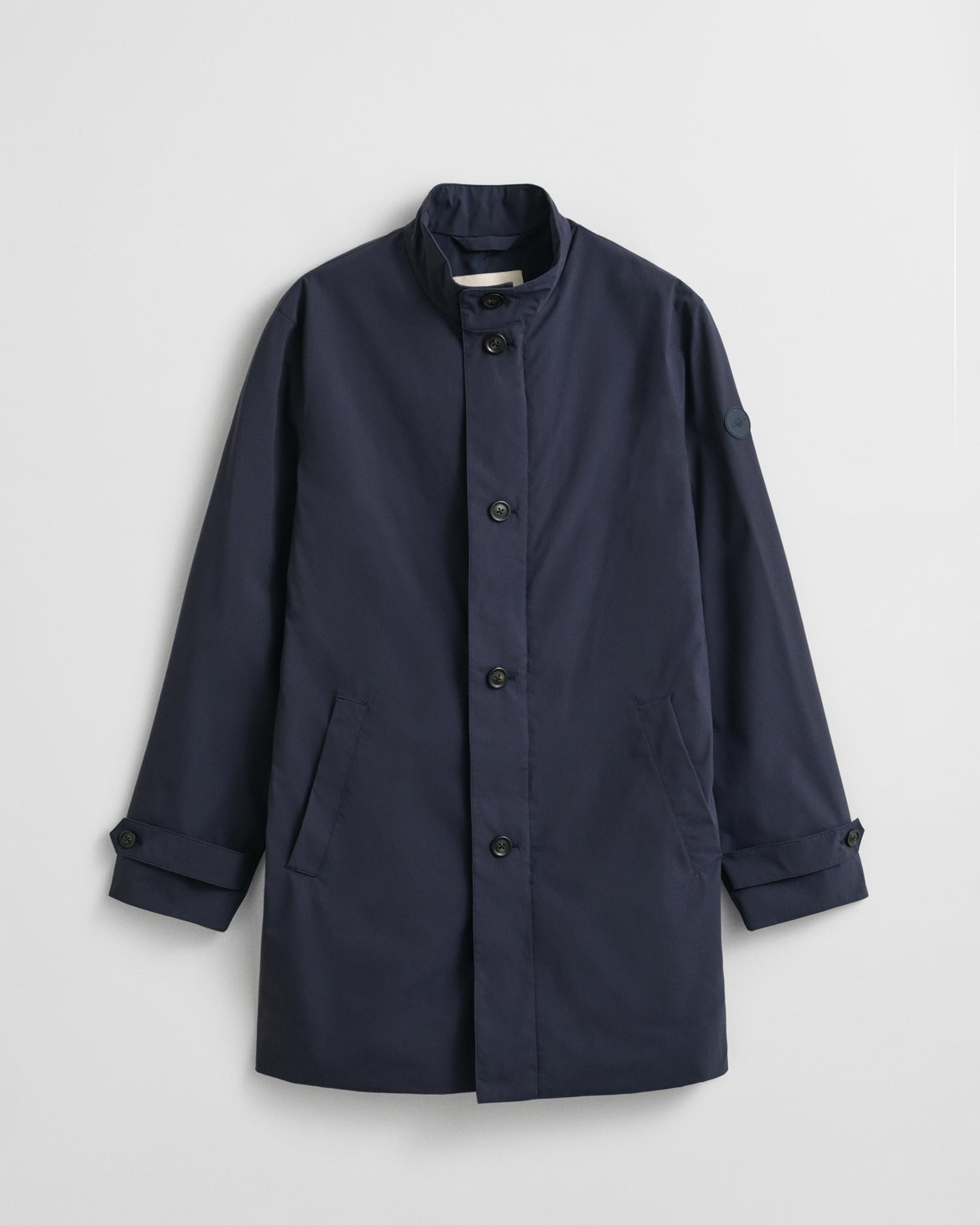 Abrigo de hombre ligero con cierre de cremallera - Gant - Azul oscuro Azul oscuro-2