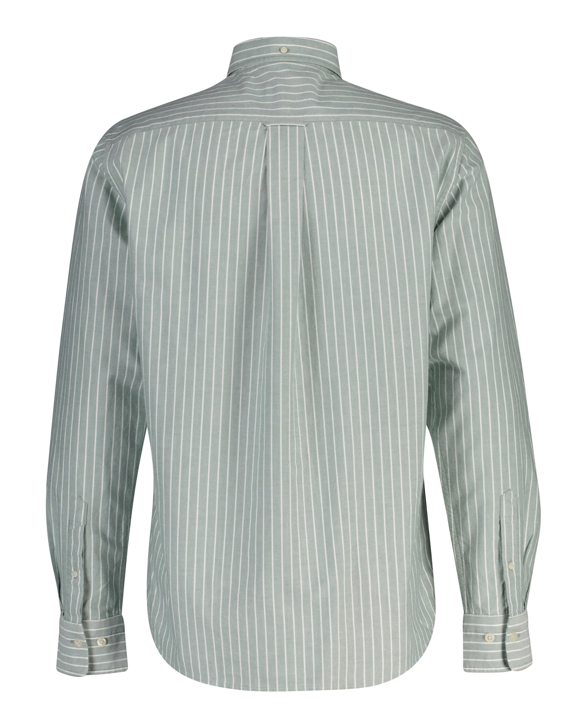 Camisa Oxford de hombre de rayas Regular Fit - Gant - Verde Verde-2