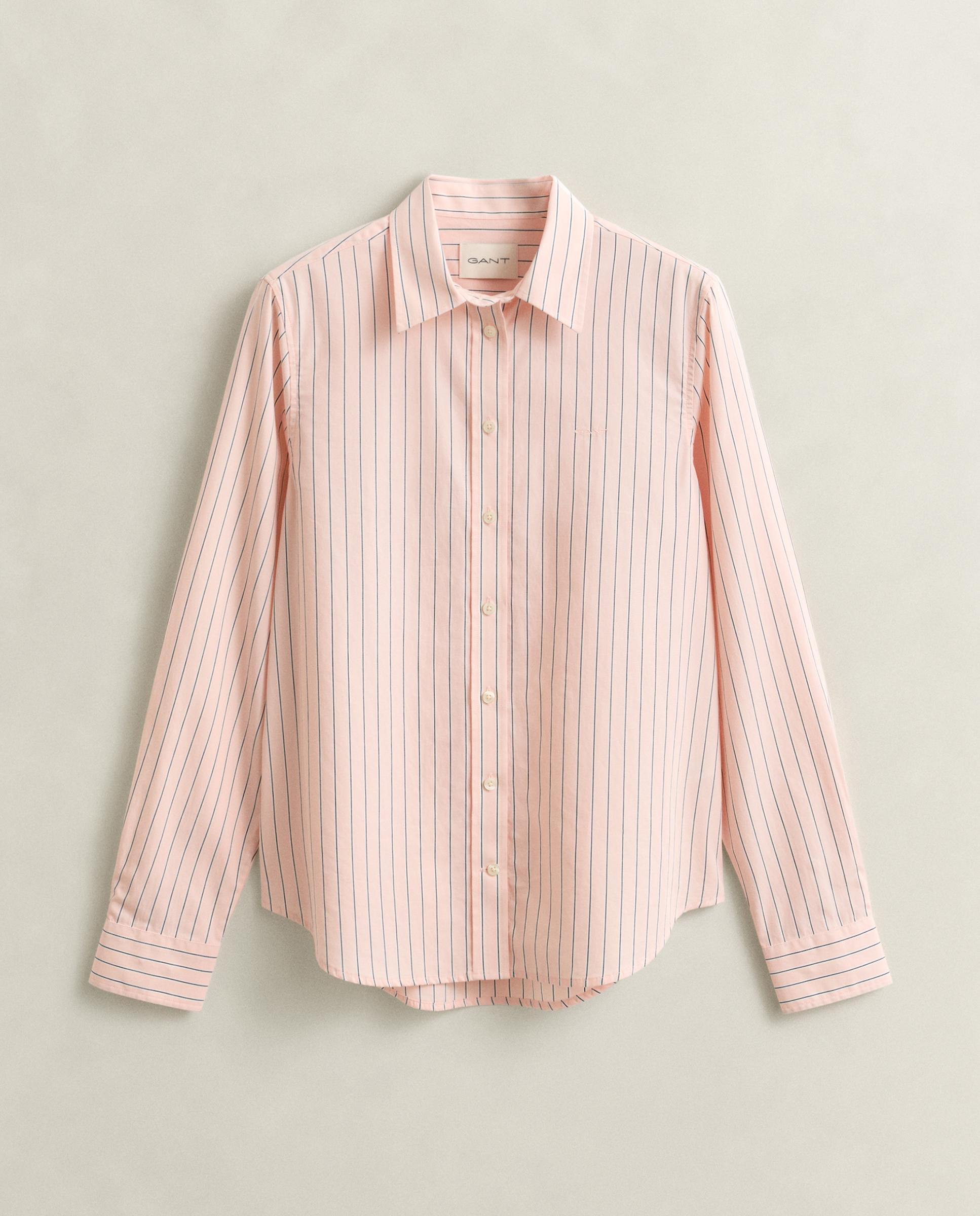 Imagen 0 de Camisa de mujer clásica de popelina Rosa