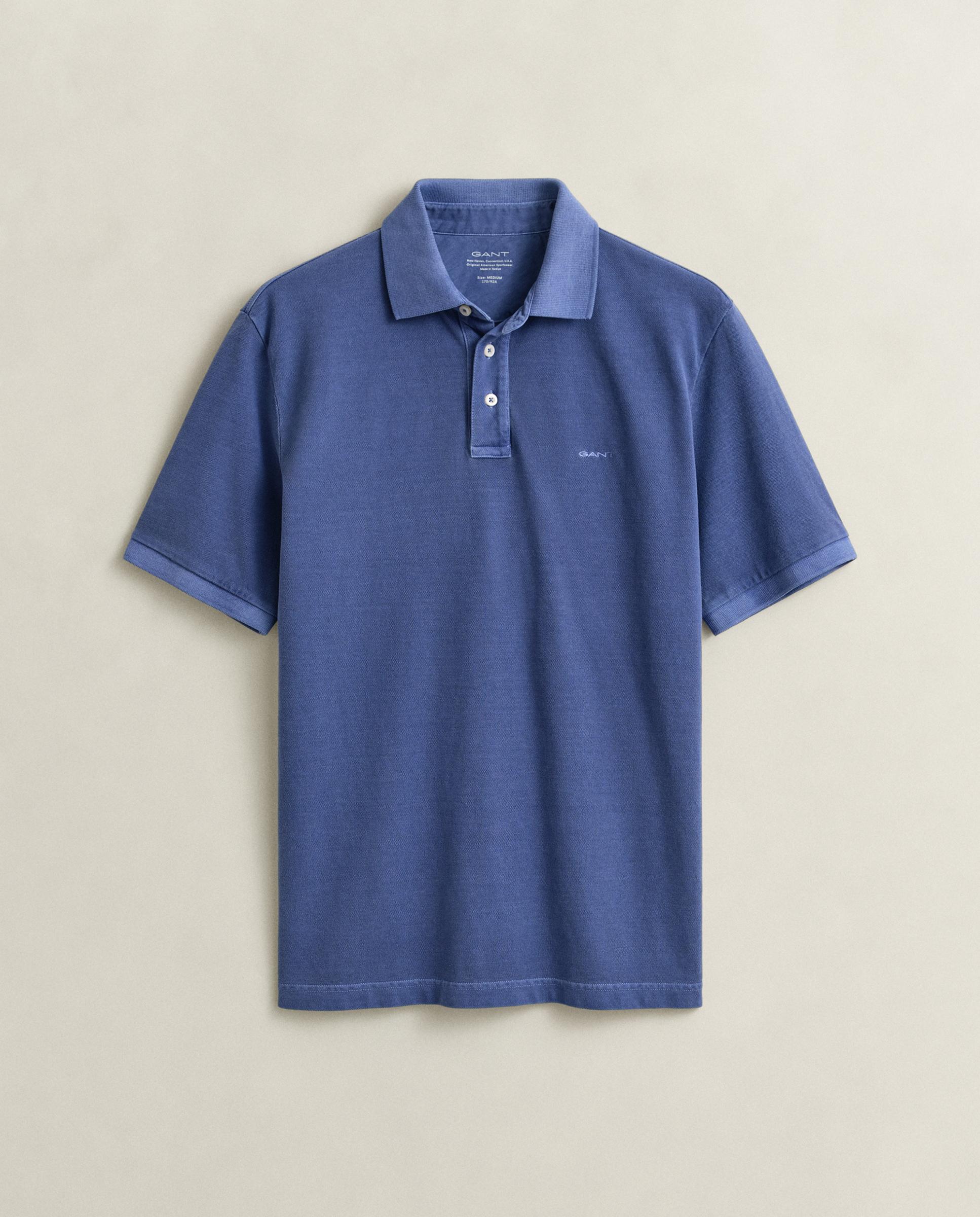 Imagen 0 de Polo de hombre Sunfaded de manga corta Azul