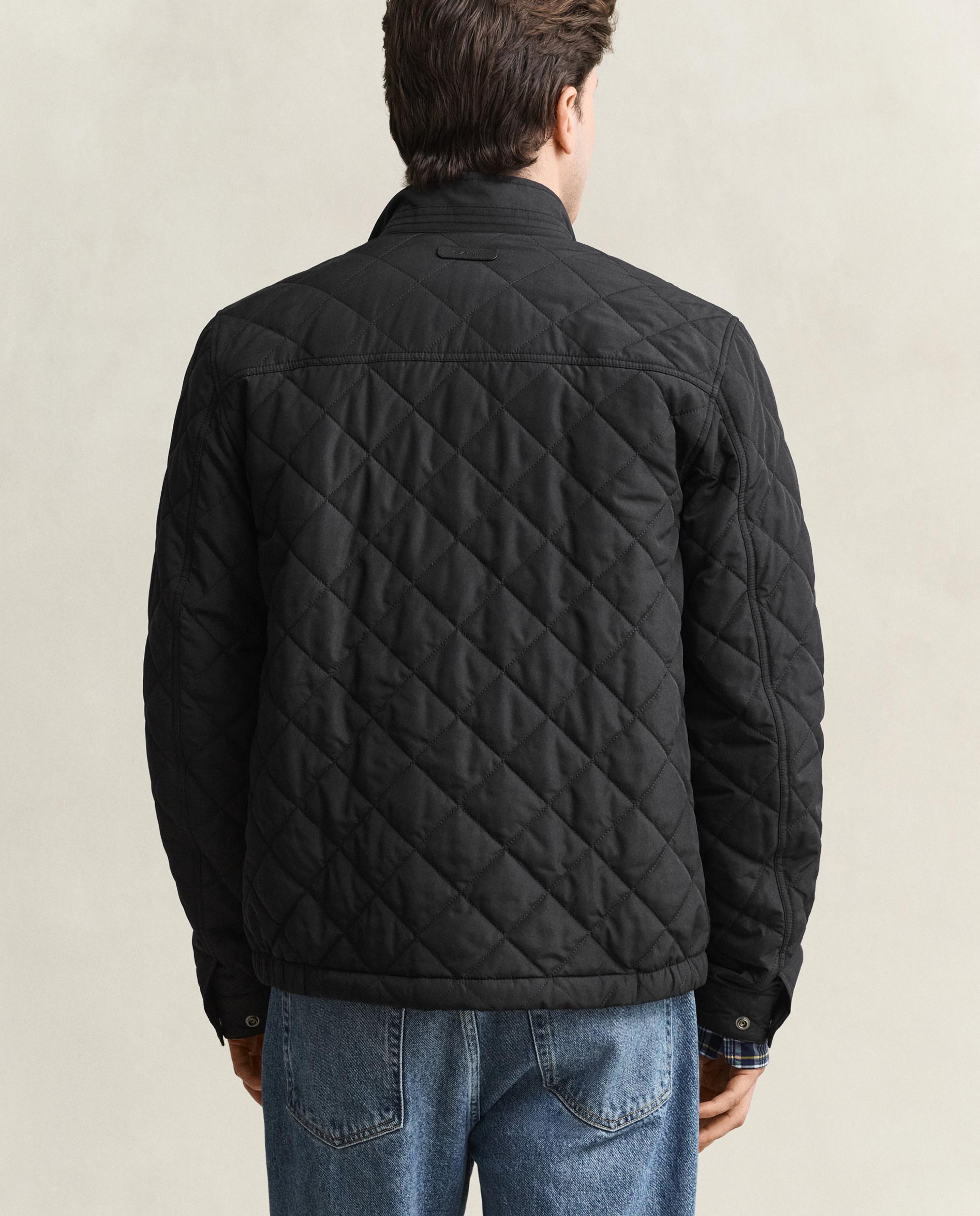 Plumífero de hombre acolchado con botones - Gant - Negro Negro-2
