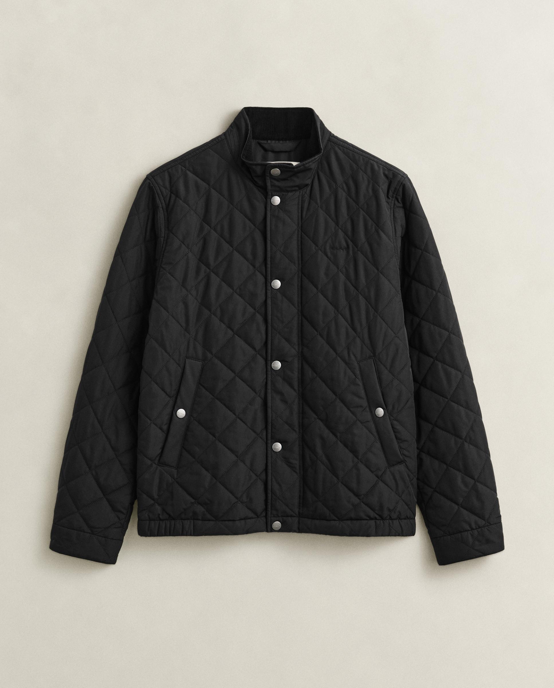 Plumífero de hombre acolchado con botones - Gant - Negro Negro-5