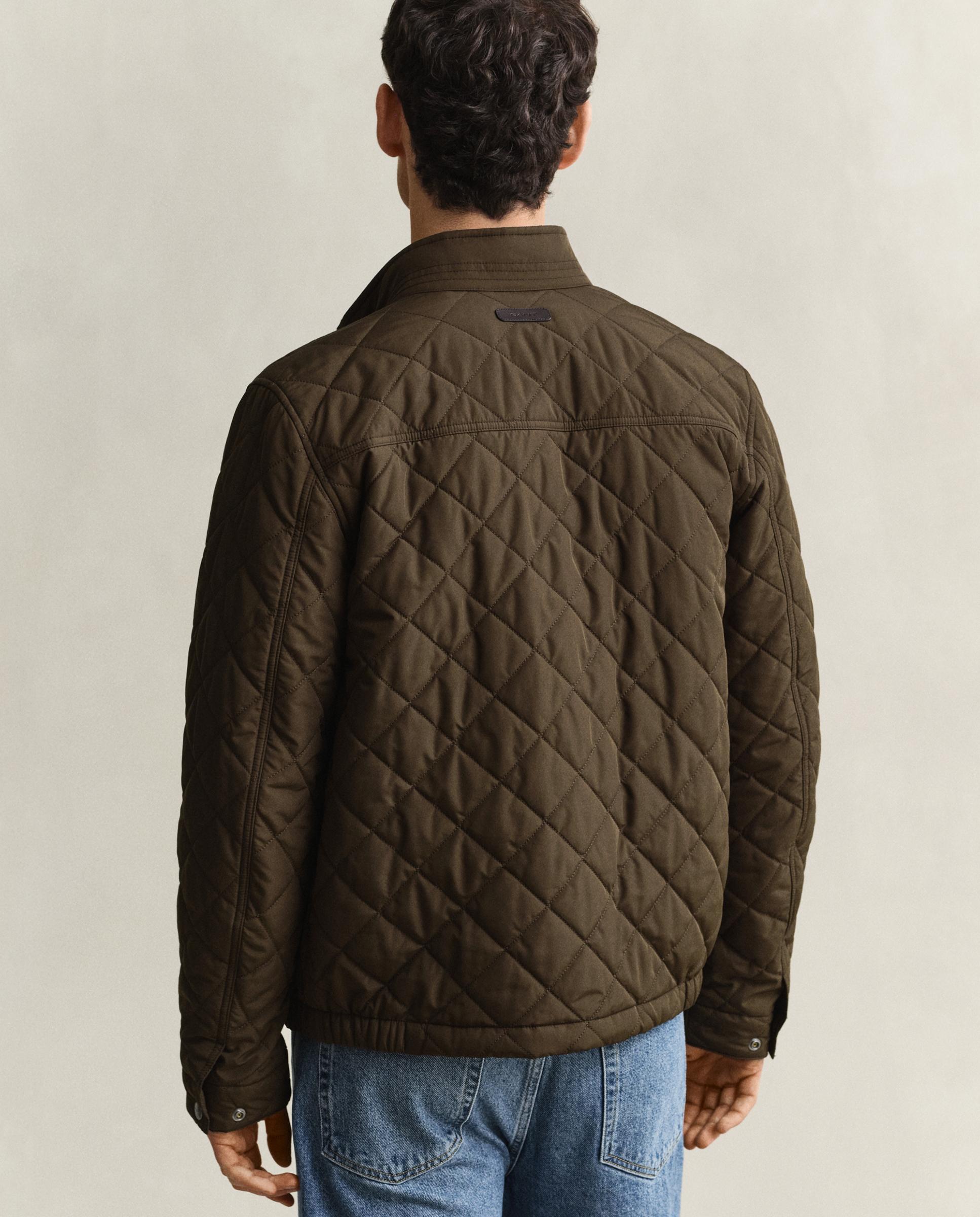 Plumífero de hombre acolchado con botones - Gant - Marrón Marrón-2