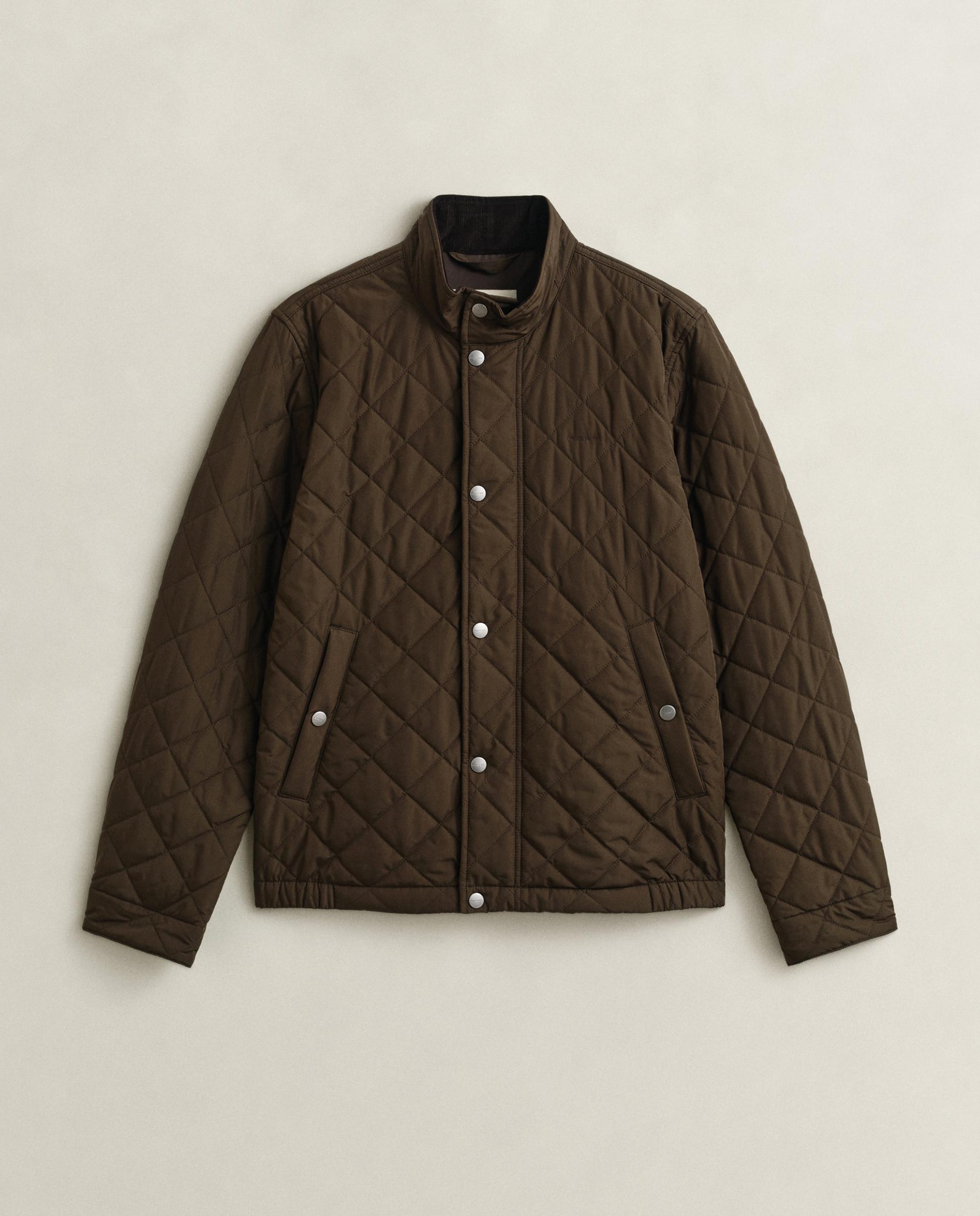 Plumífero de hombre acolchado con botones - Gant - Marrón Marrón-5