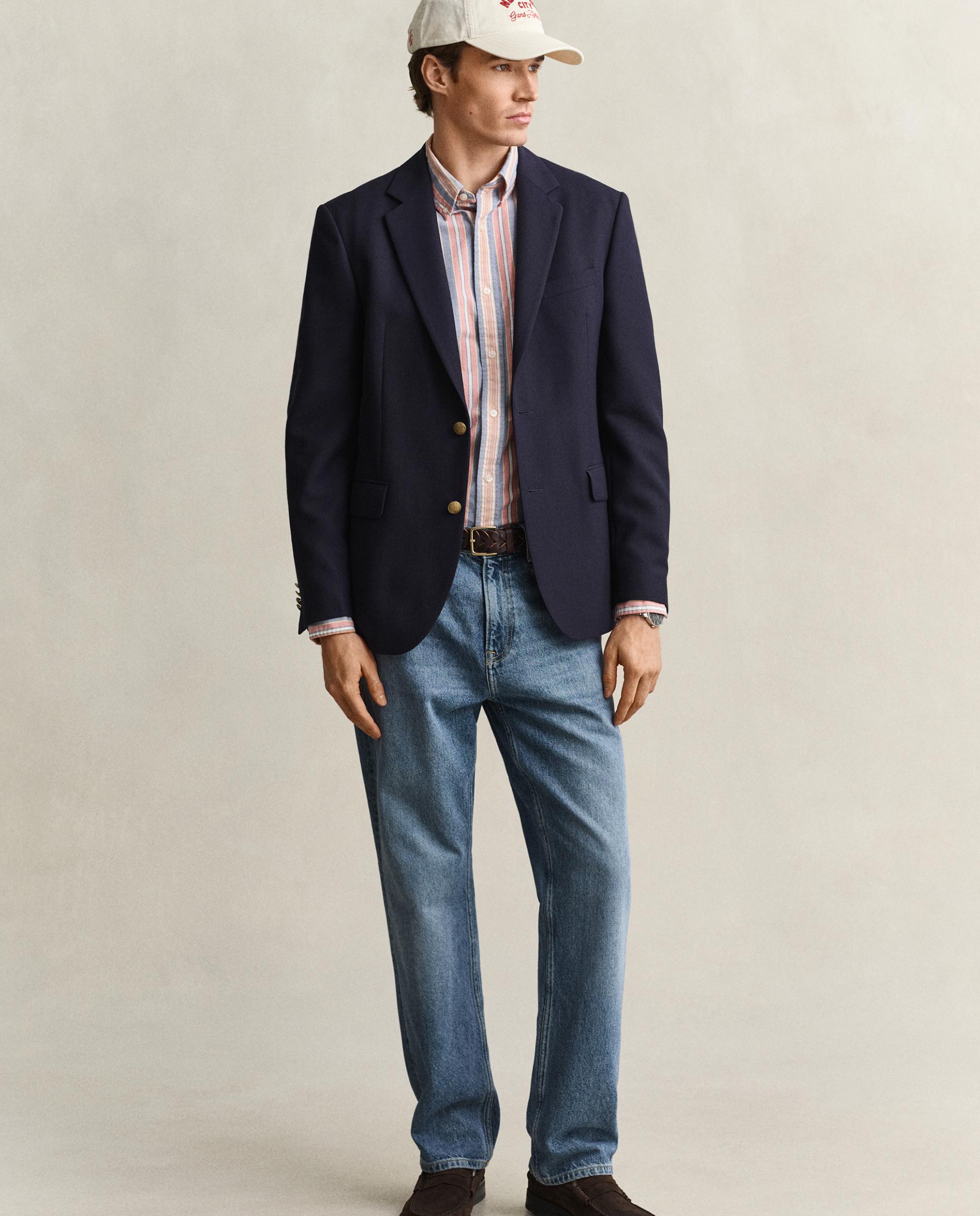 Camisa de hombre oxford de manga larga - Gant - Multicolor Multicolor-3