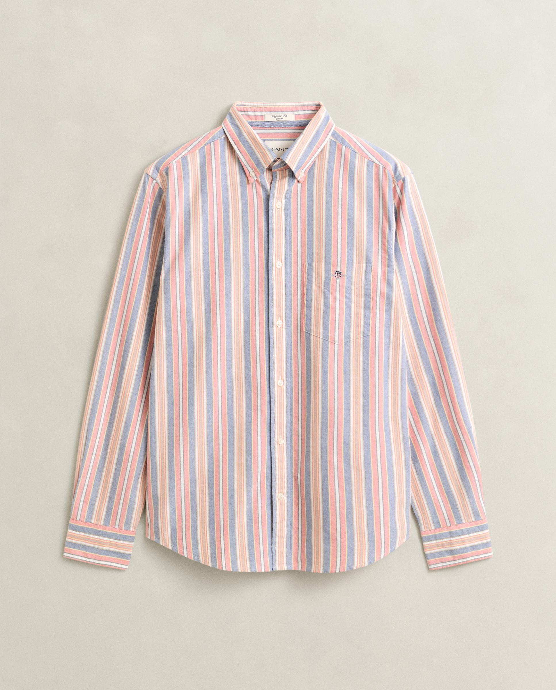 Camisa de hombre oxford de manga larga - Gant - Multicolor Multicolor-4