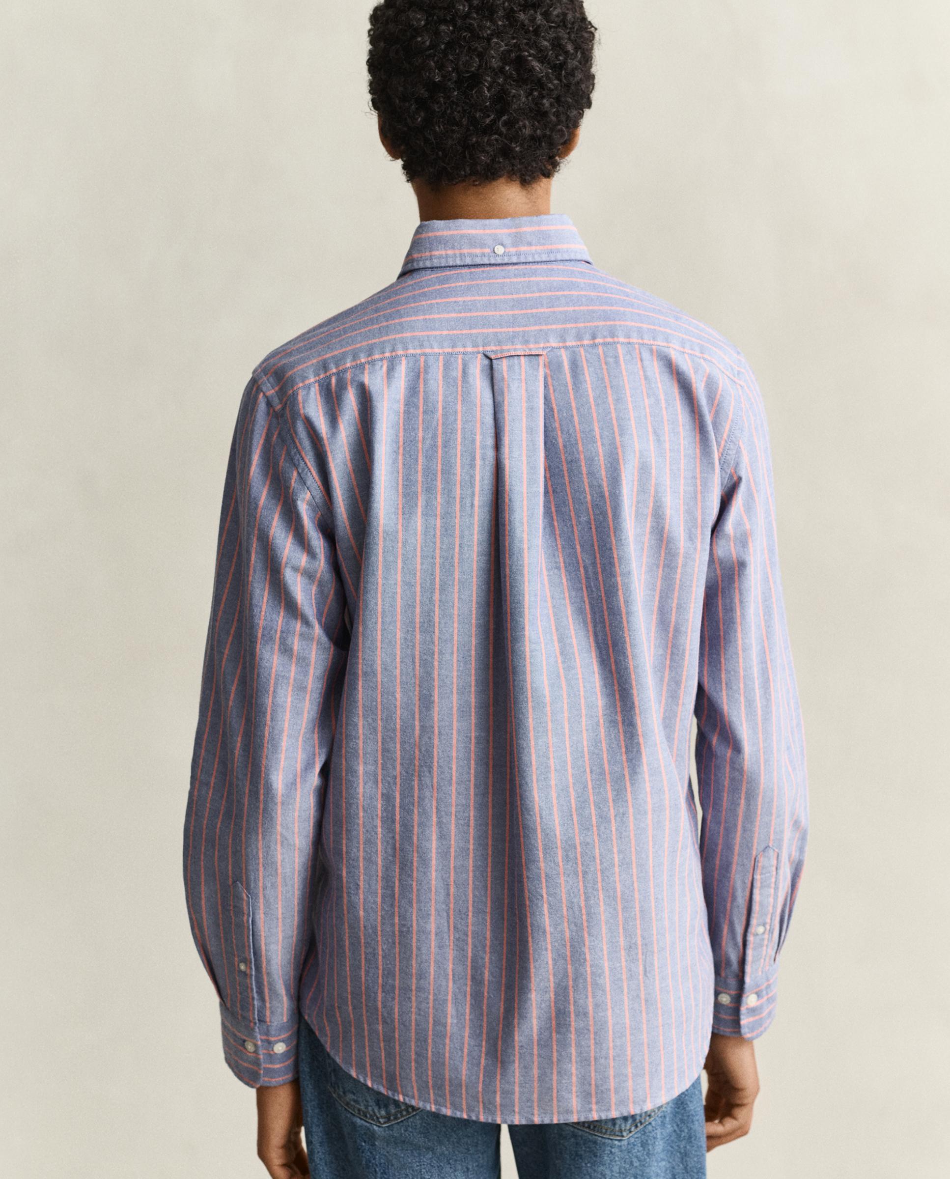 Camisa de hombre oxford de manga larga - Gant - Azul Azul-2