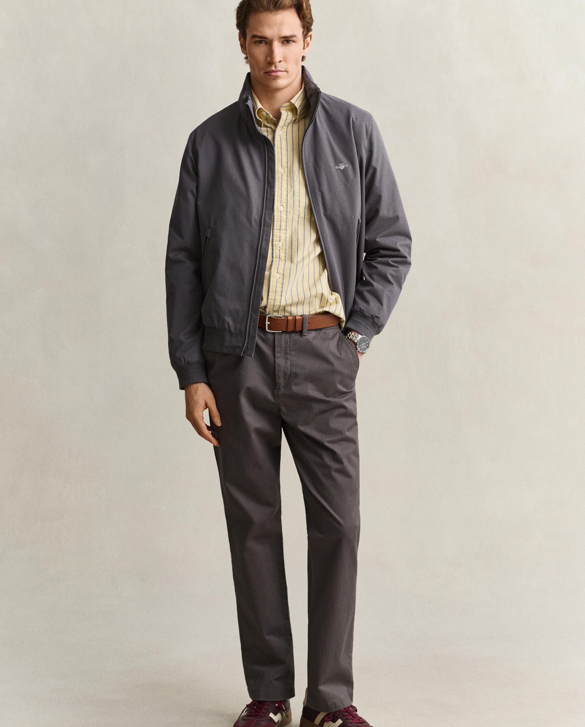 Camisa de hombre oxford de manga larga - Gant - Amarillo Amarillo-3