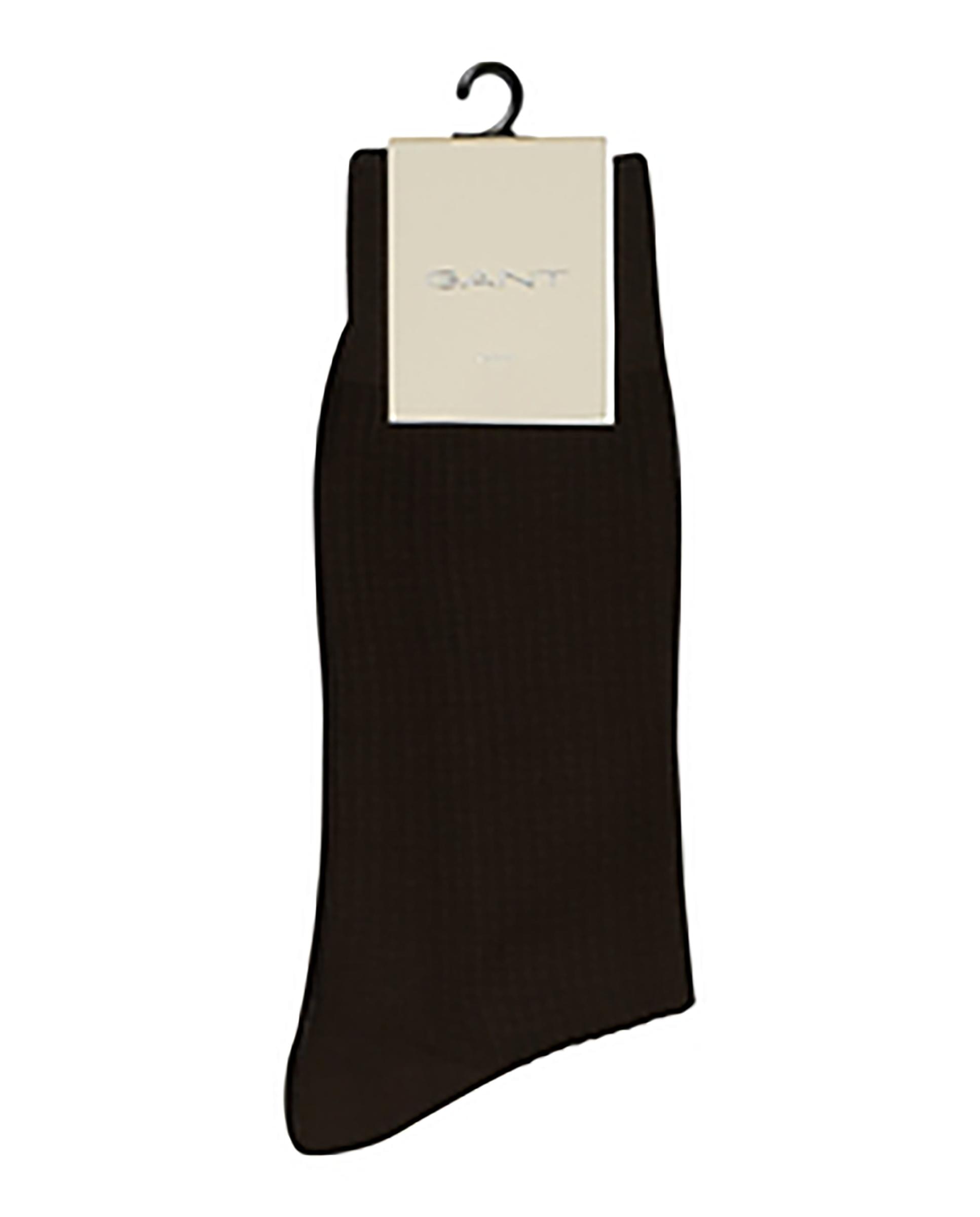 Calcetines de hombre lisos - Gant - Marrón Marrón-2