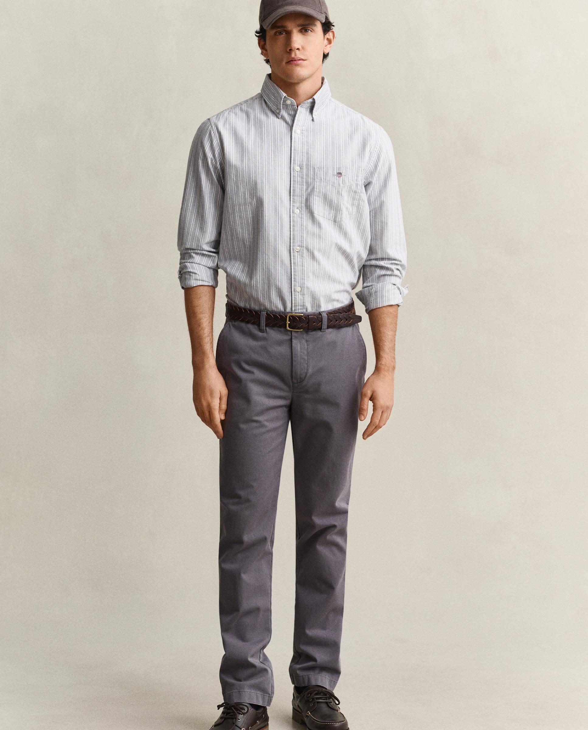 Imagen 0 de Chinos de hombre slim confort Gris