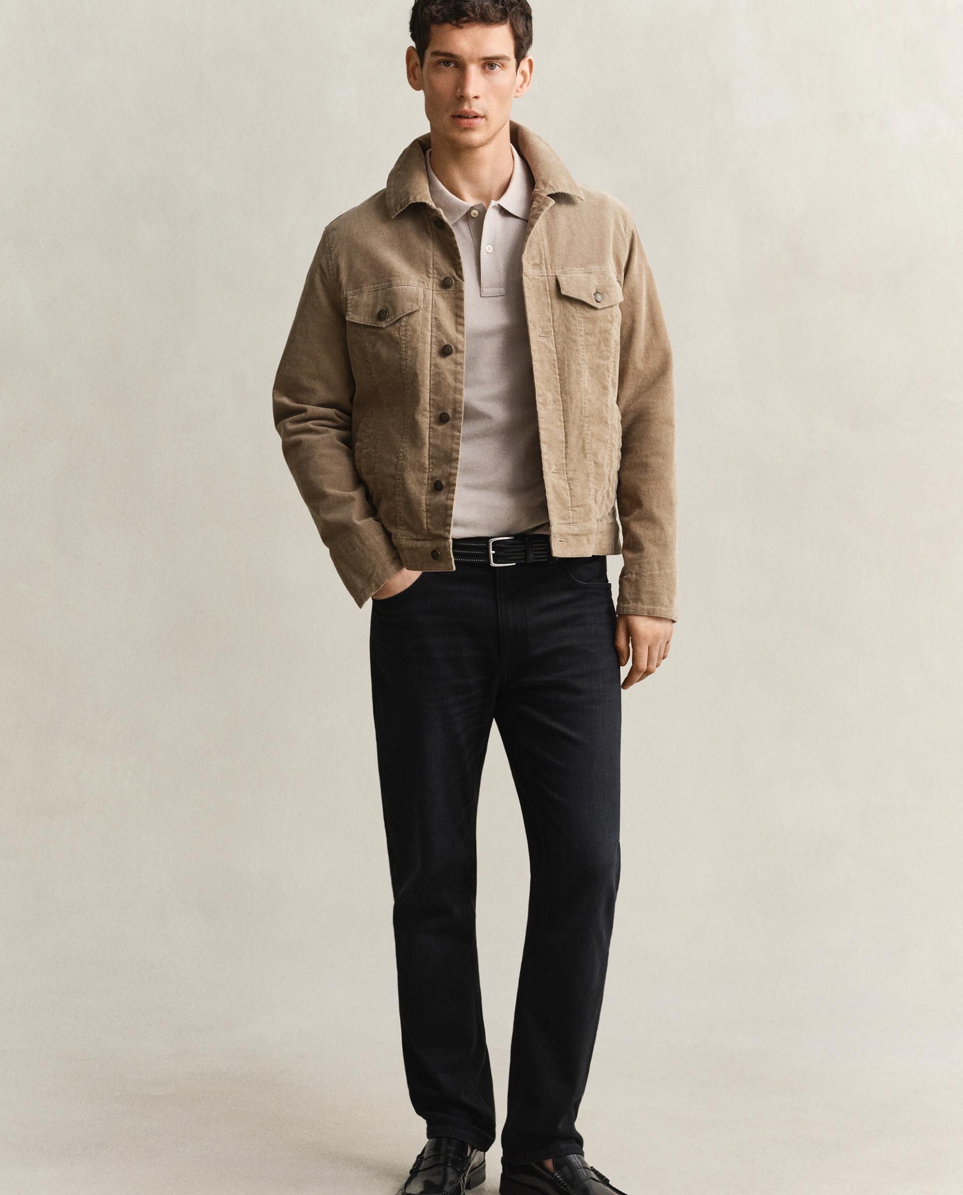 Polo de hombre de manga corta liso - Gant - Beige Beige-4
