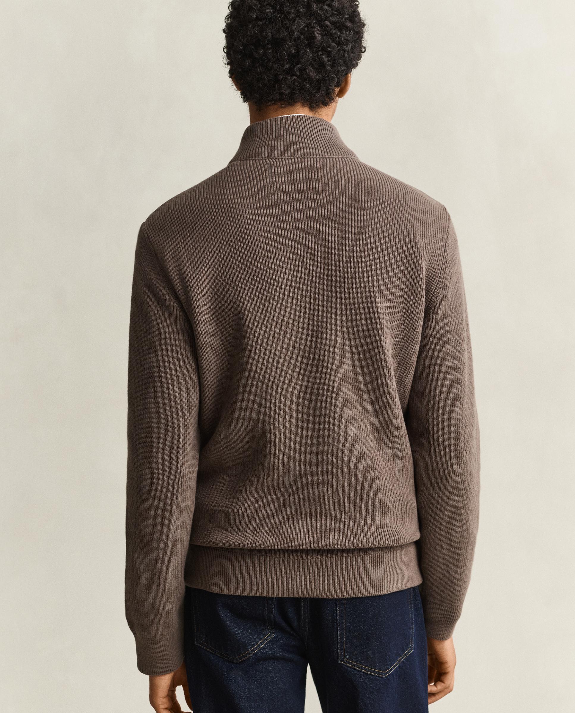 Chaqueta de hombre acolchada con cremallera - Gant - Gris Gris-2