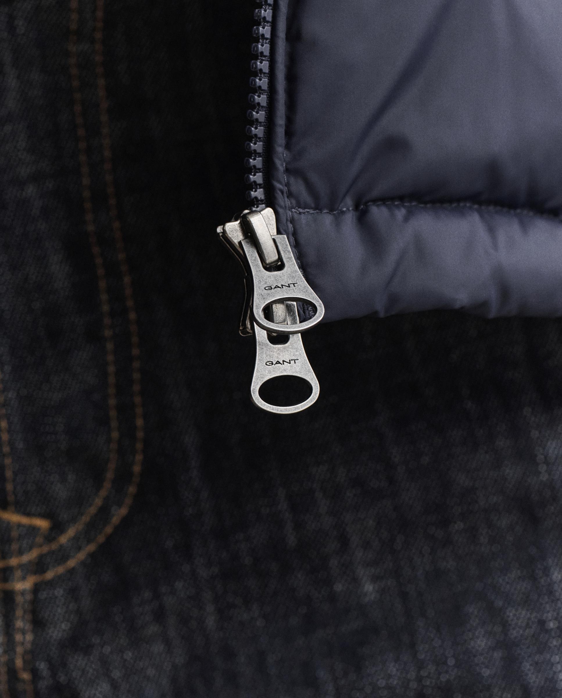 Plumifero de hombre impermeable con capucha - Gant - Azul oscuro Azul oscuro-4