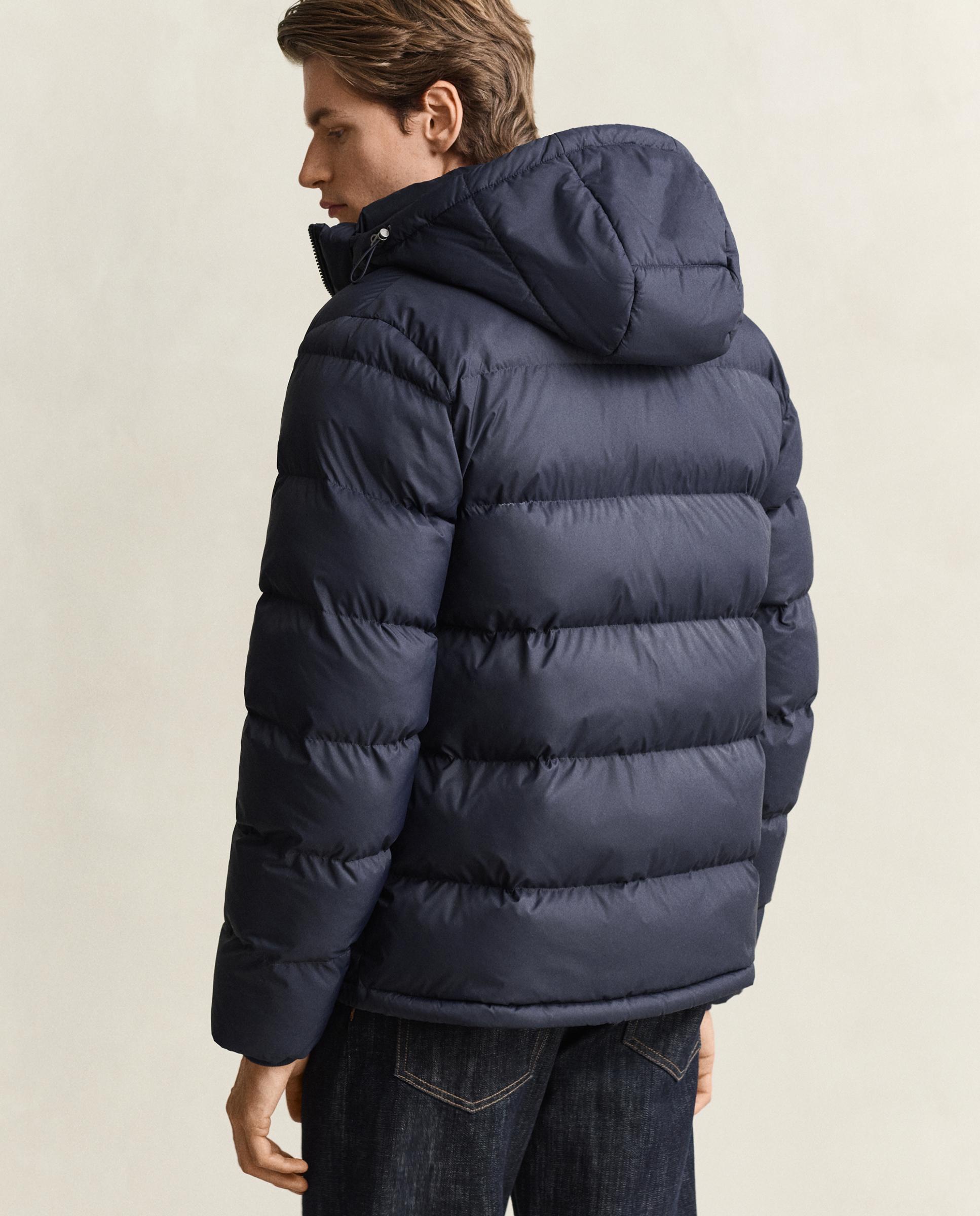 Plumifero de hombre impermeable con capucha - Gant - Azul oscuro Azul oscuro-2