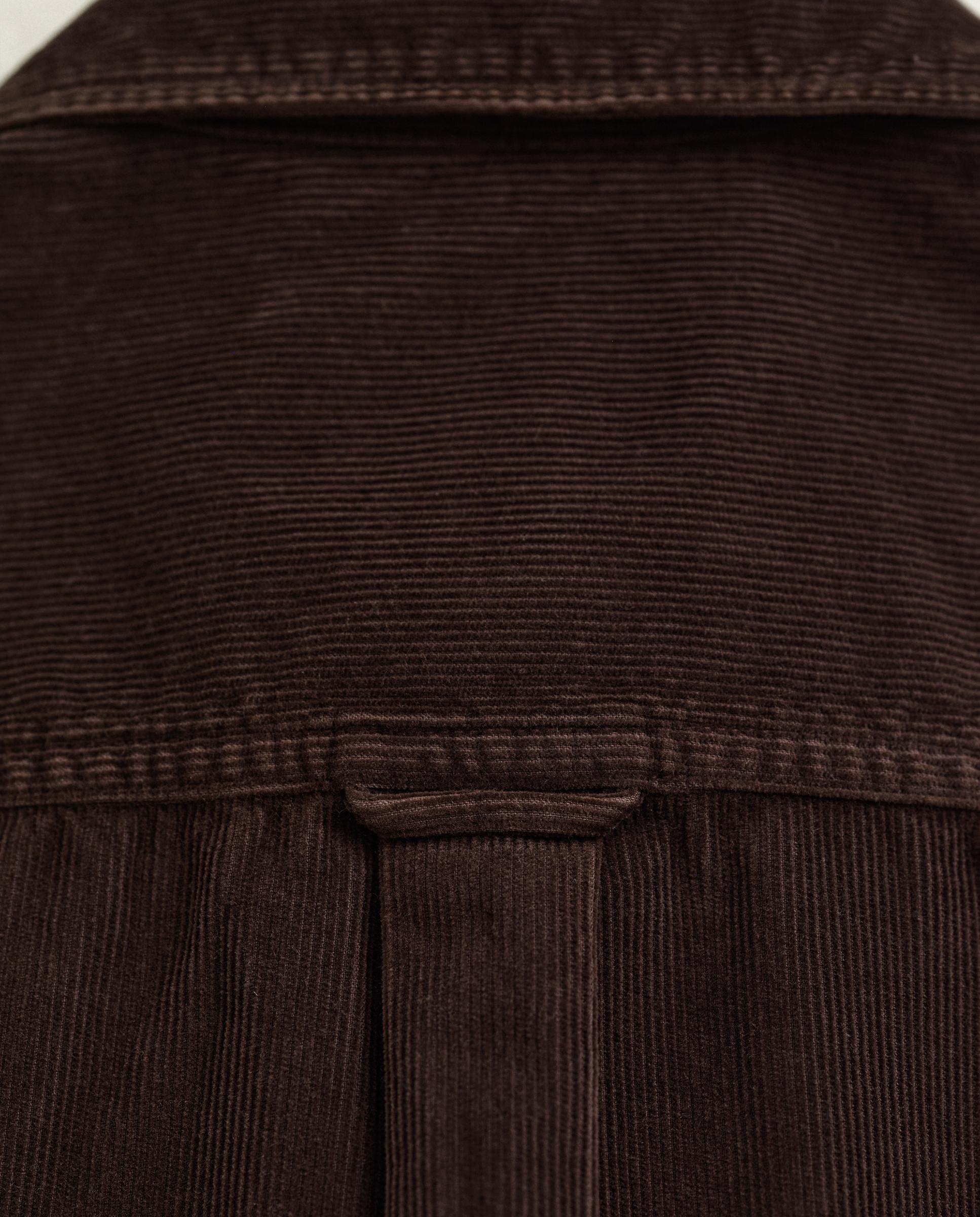 Camisa de mujer de corte regular de pana - Gant - Marrón Marrón-2